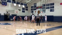 Shawn Tuano scores 21 Points
