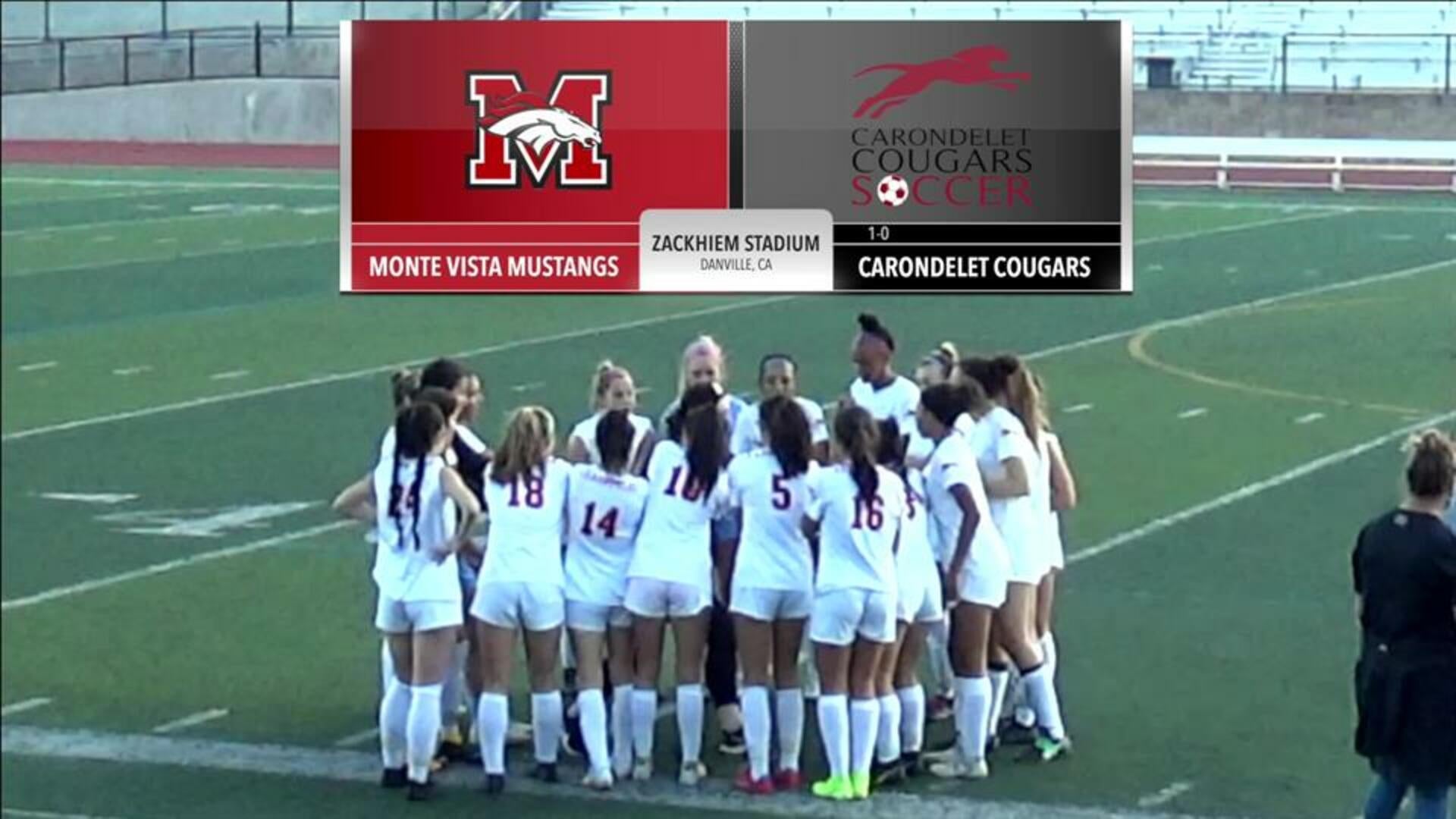 Cougars Roar Back 2-1 Over Monte Vista