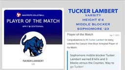 Tucker Lambert-CVHS vs Centennial