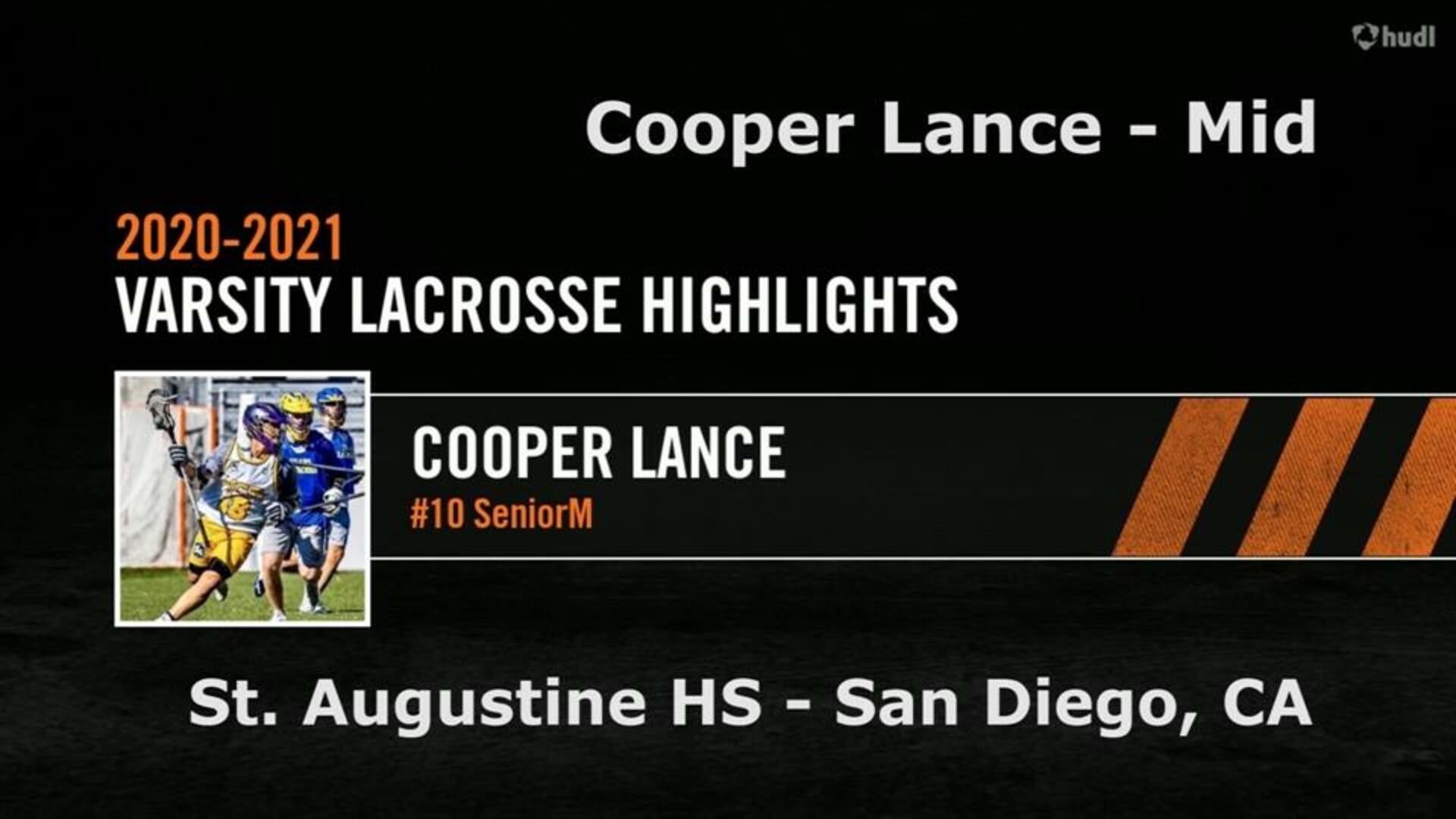 Cooper Lance:Top Sr High School Lax Highlights 2021
