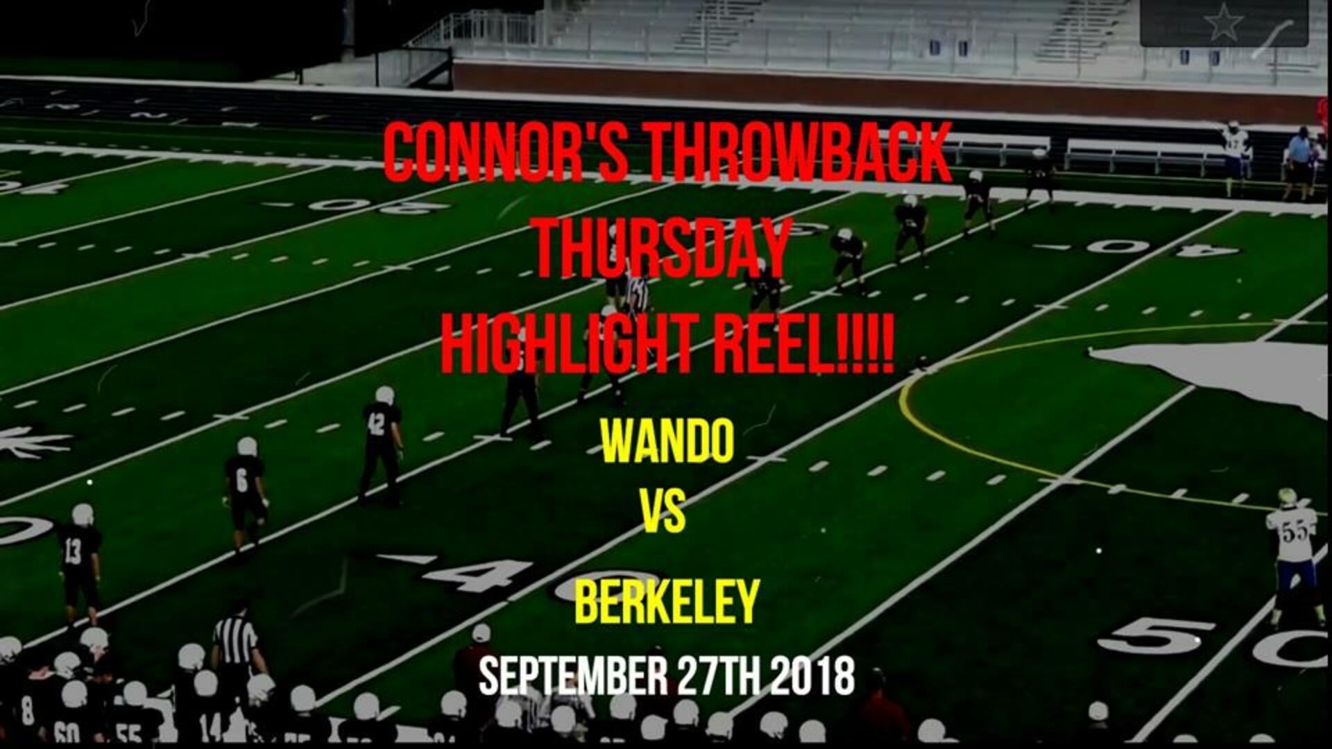 Connor Theriault's Throwback Thursday