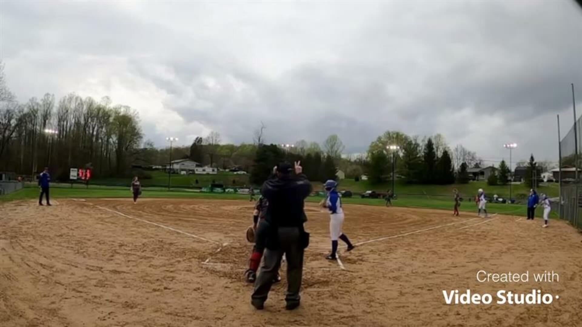 Liz Murphy first at bat 2021