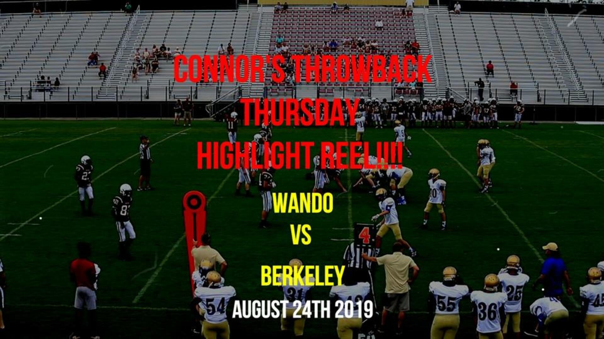 Connor Theriault's Throwback Thursday