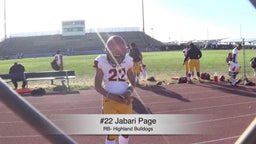 Jabari Page Highlights vs Quartz Hill