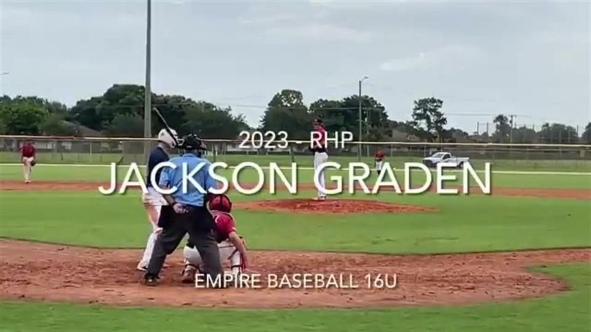 7 Inning Shut Out 2023 RHP Jackson Graden