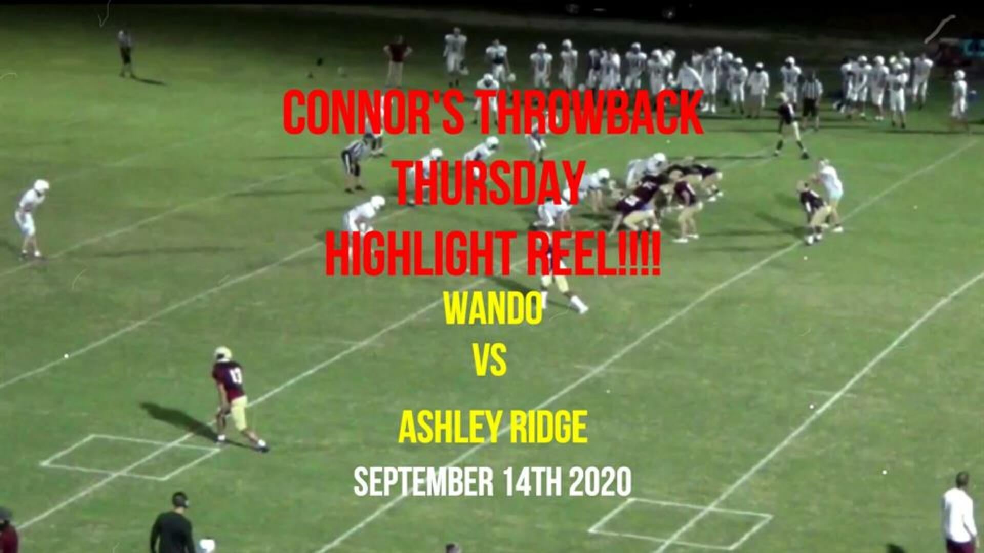 Connor Theriault's Throwback Thursday