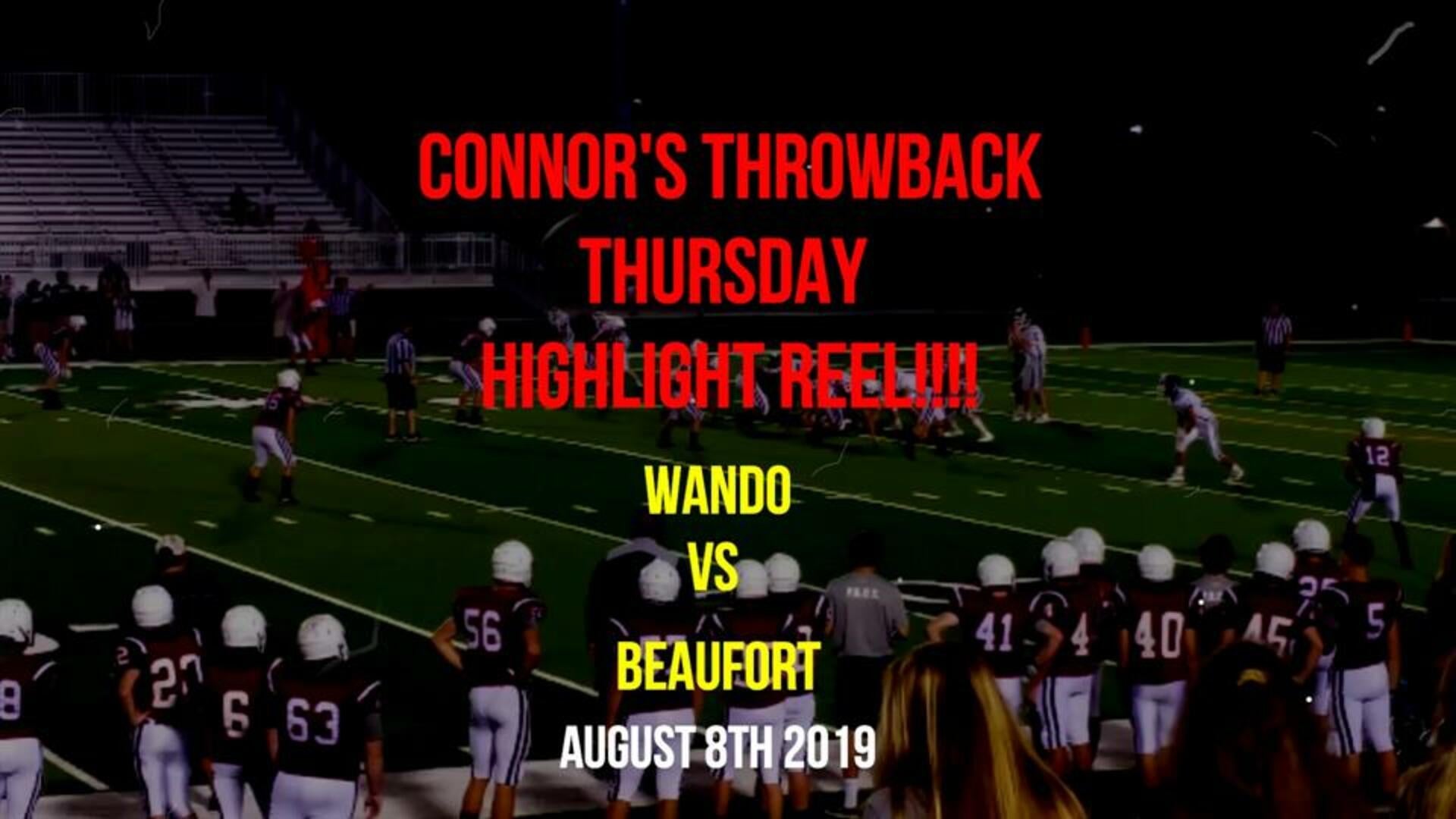 Connor Theriault's Throwback Thursday