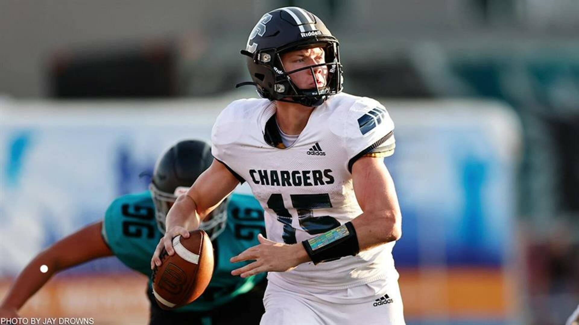 USC commit Devin Brown throws 8 TDs in one half