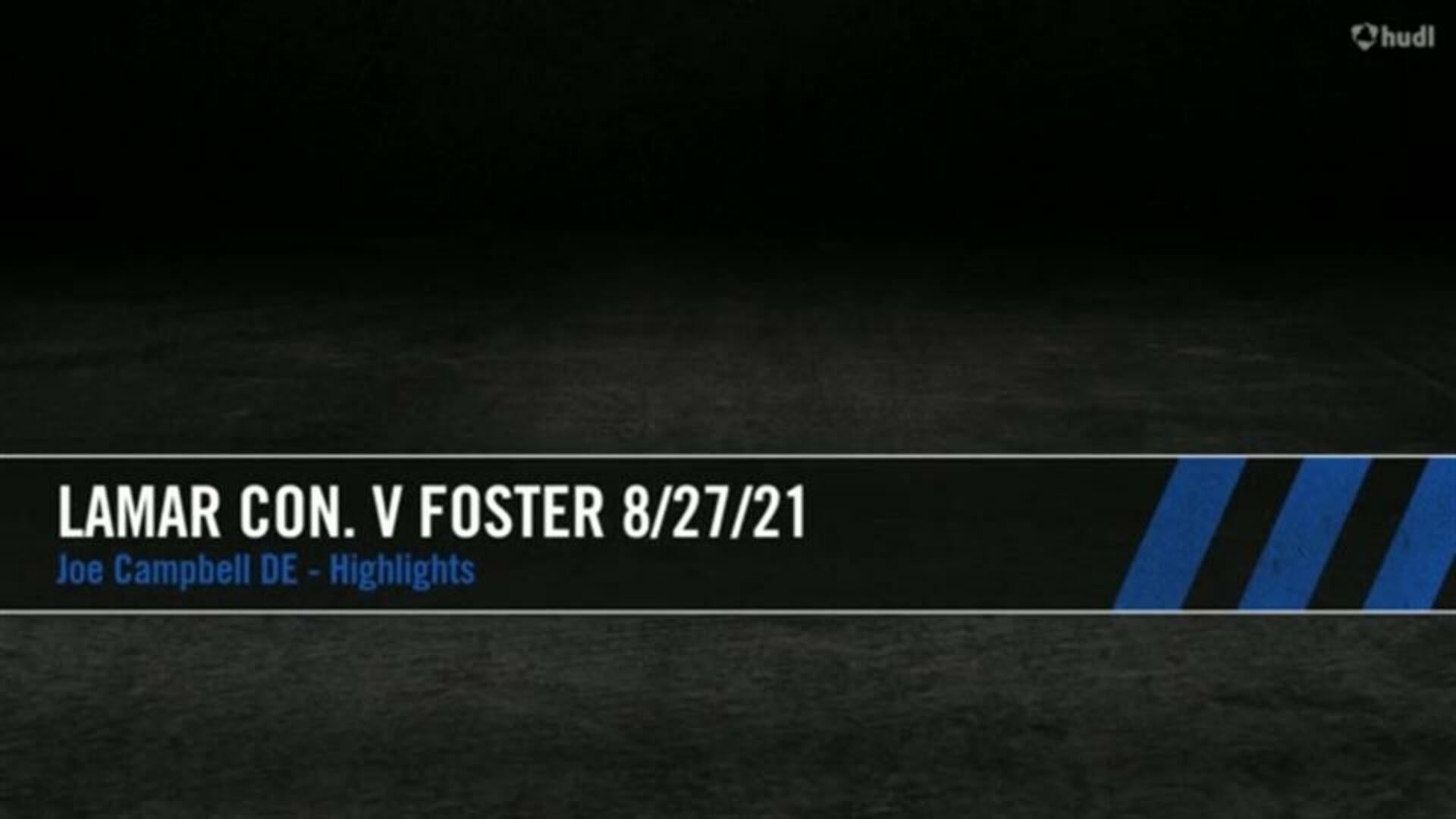 Varsity 2021 Season Opener-Joe Campbell