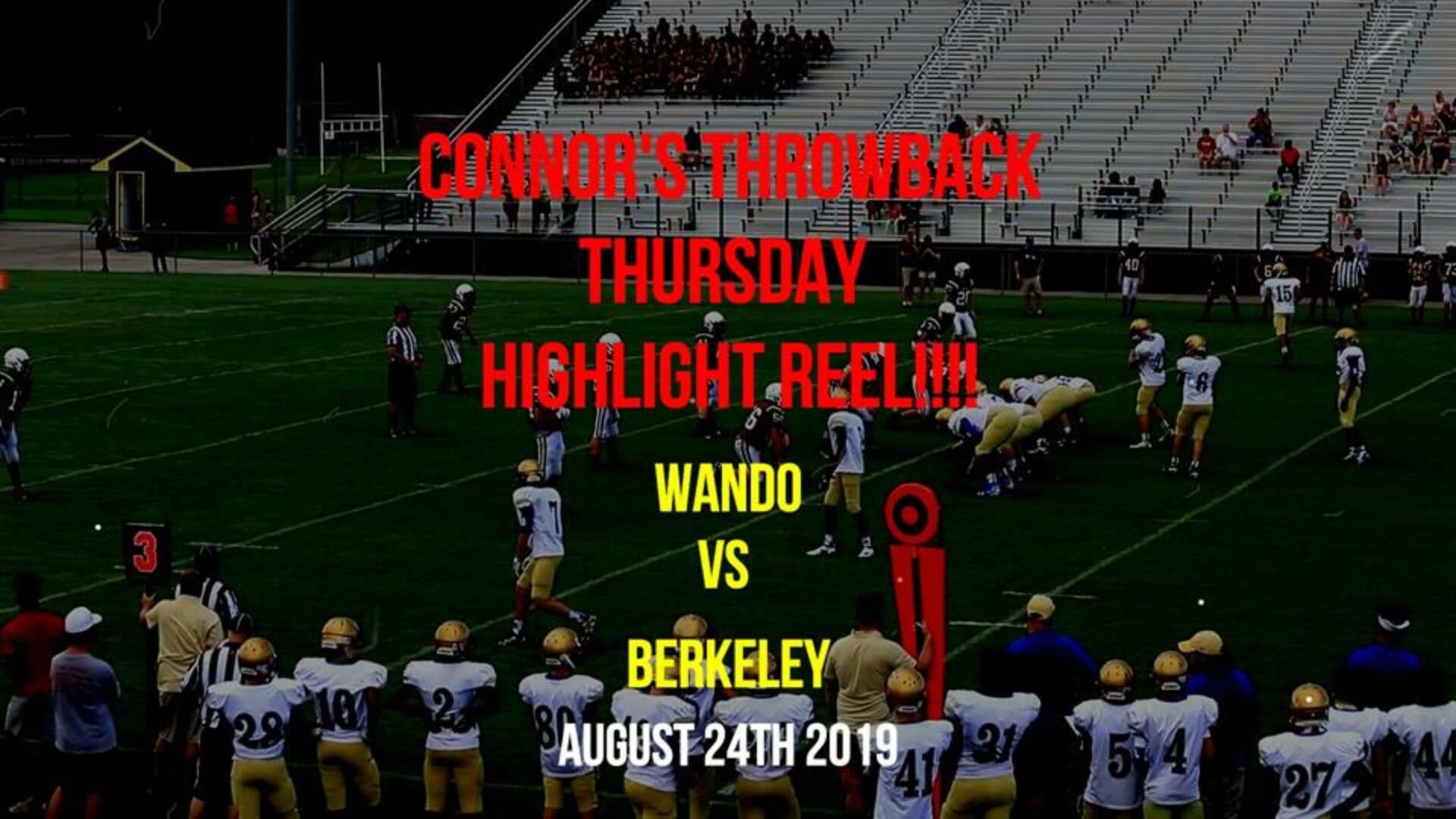 Connor Theriault's Throwback Thursday