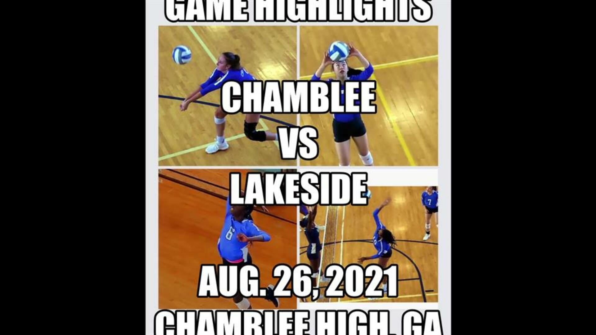 20210826 Chamblee vs Lakeside Game Highlights