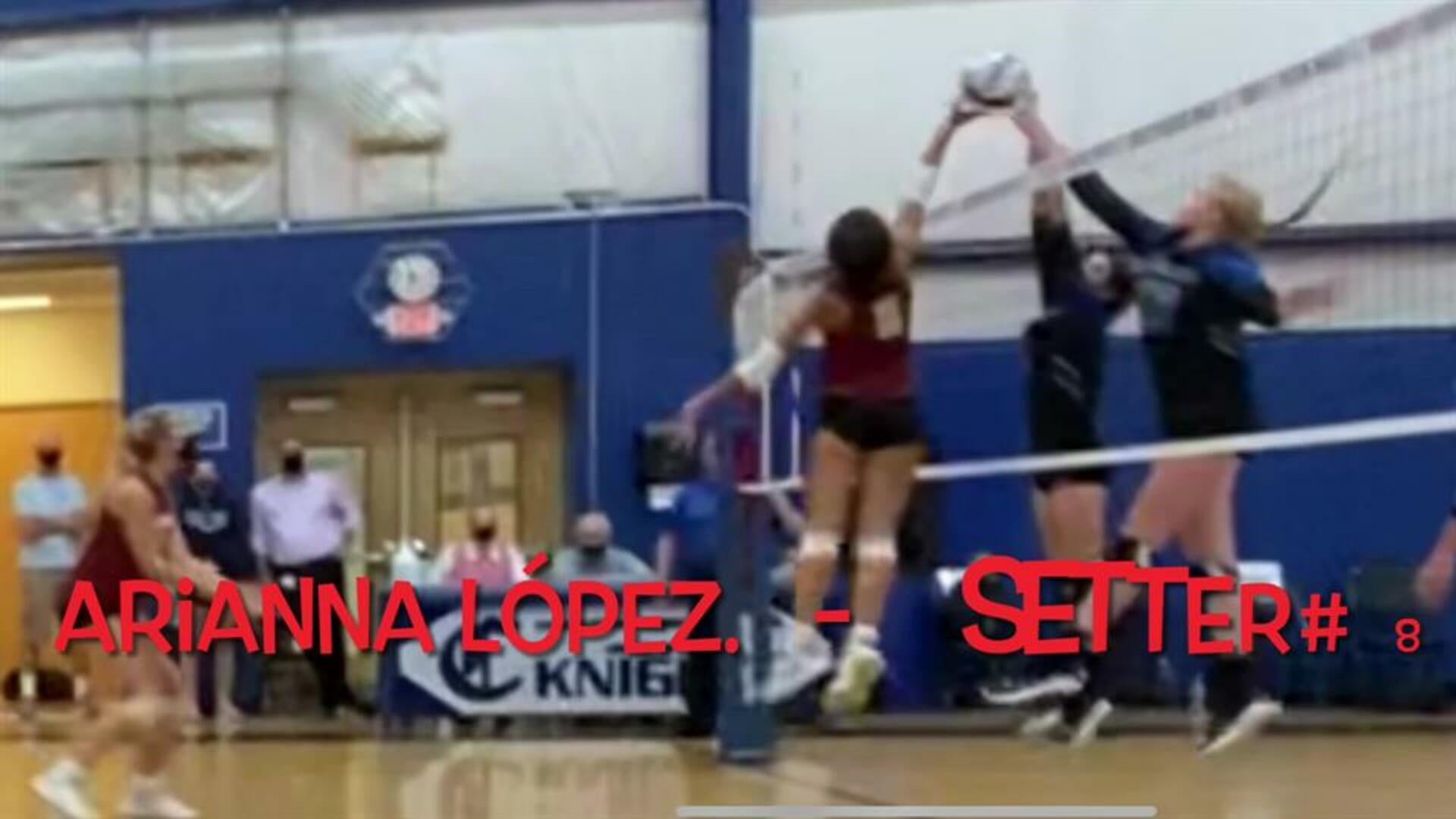 Arianna Lopez #8 Cannon v Charlotte Christian