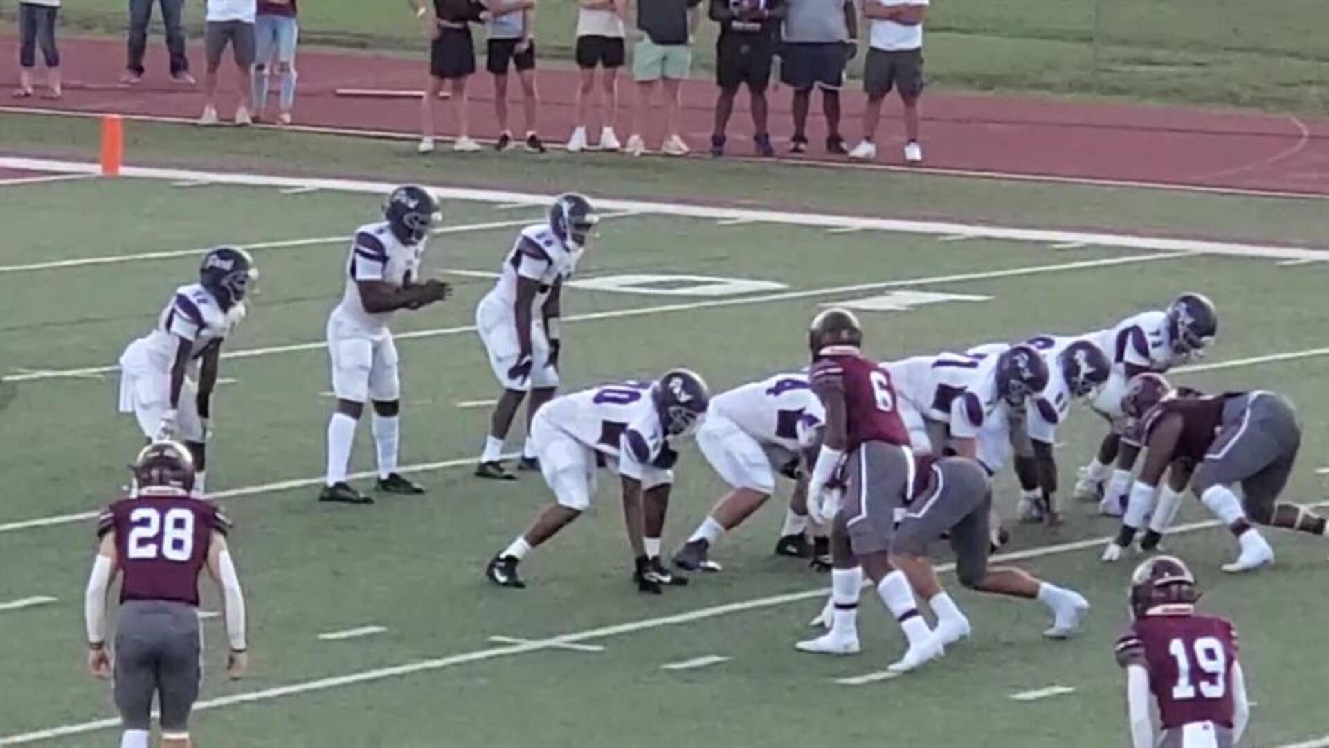 Christian Wynn dominate pass blocking