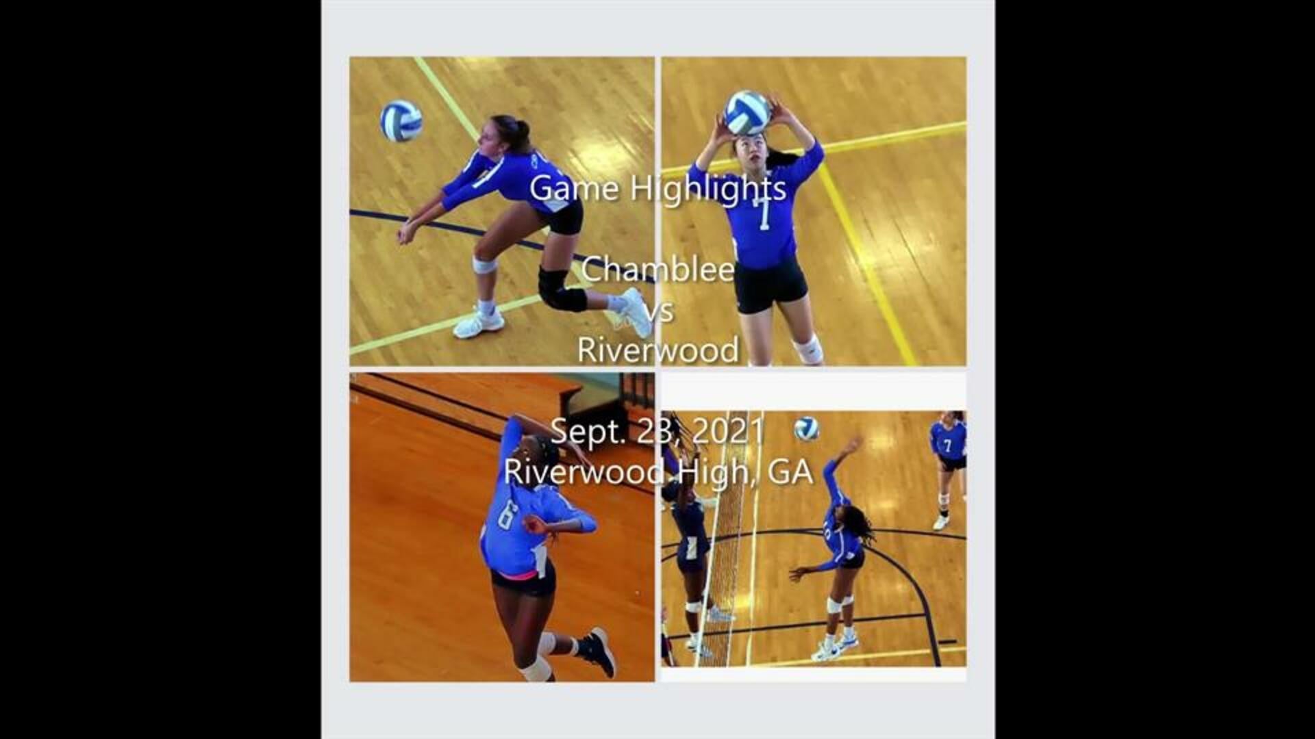 20210923 Chamblee vs Riverwood Game Highlights