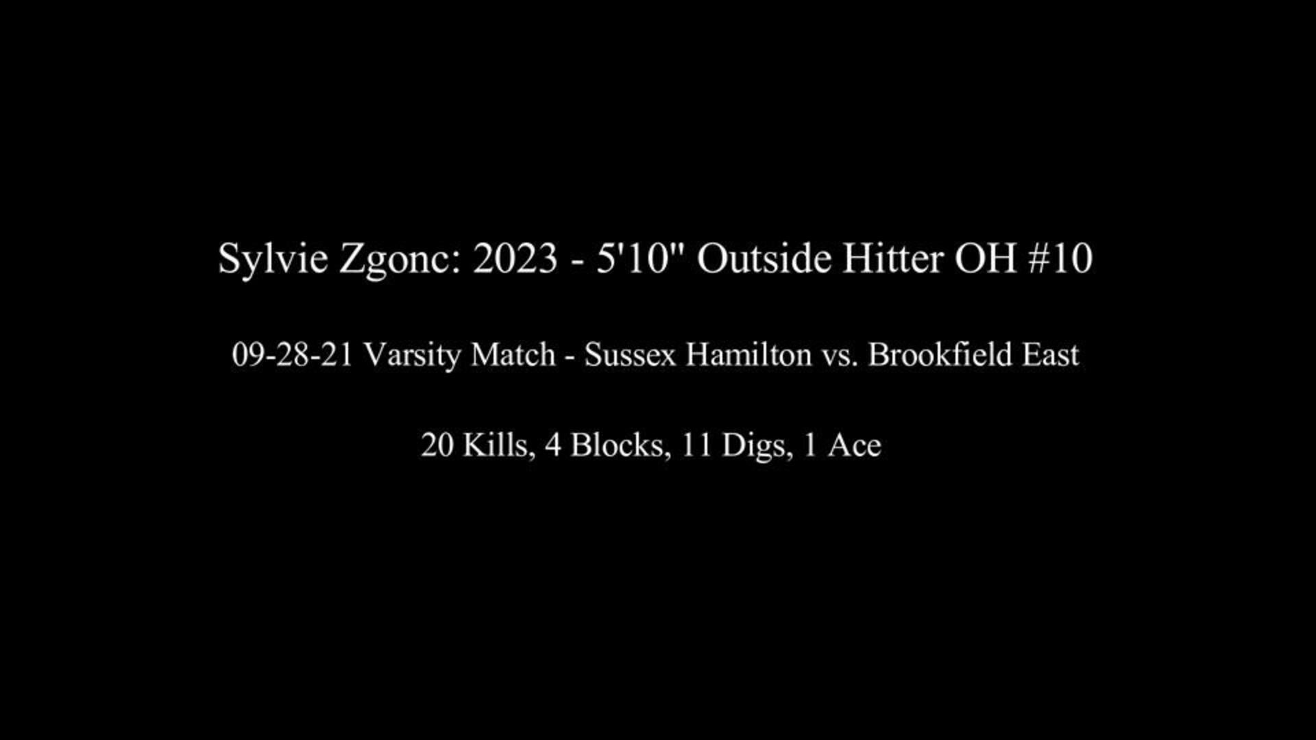 Sylvie Zgonc Highlights at Brookfield East