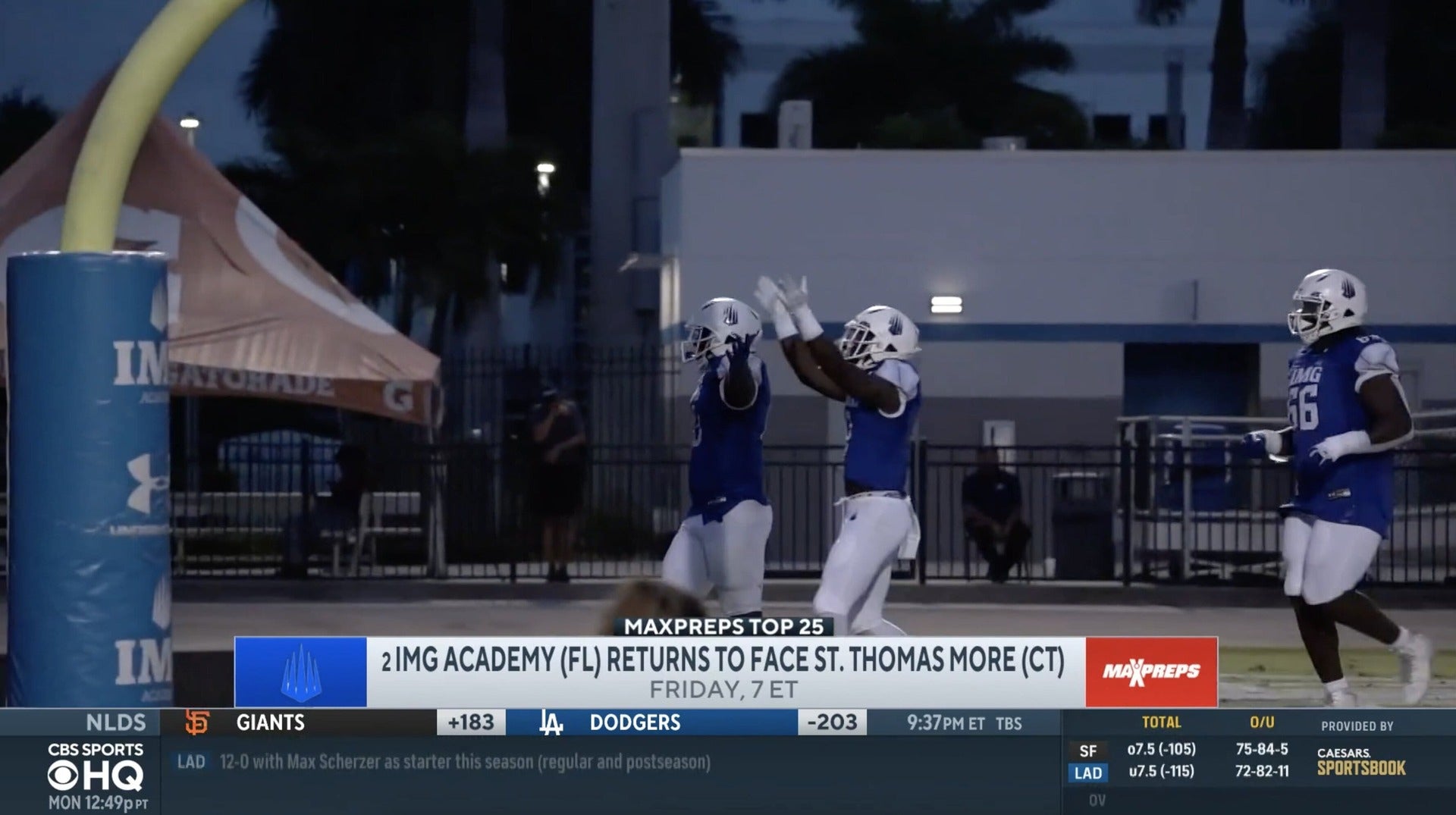 What are the chances IMG Academy repeats as National Champs