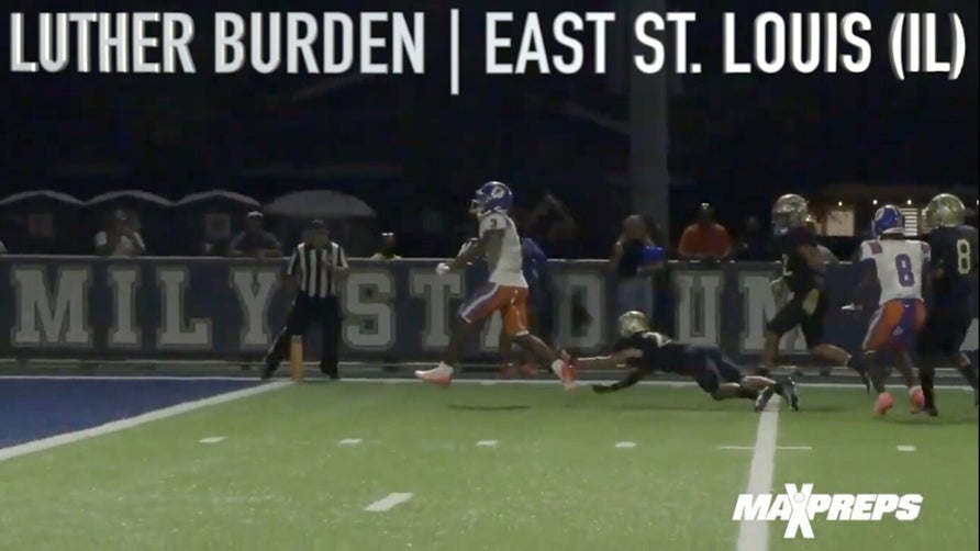 Junior and senior season highlights of East St. Louis' (IL) 5-star wide receiver Luther Burden III.