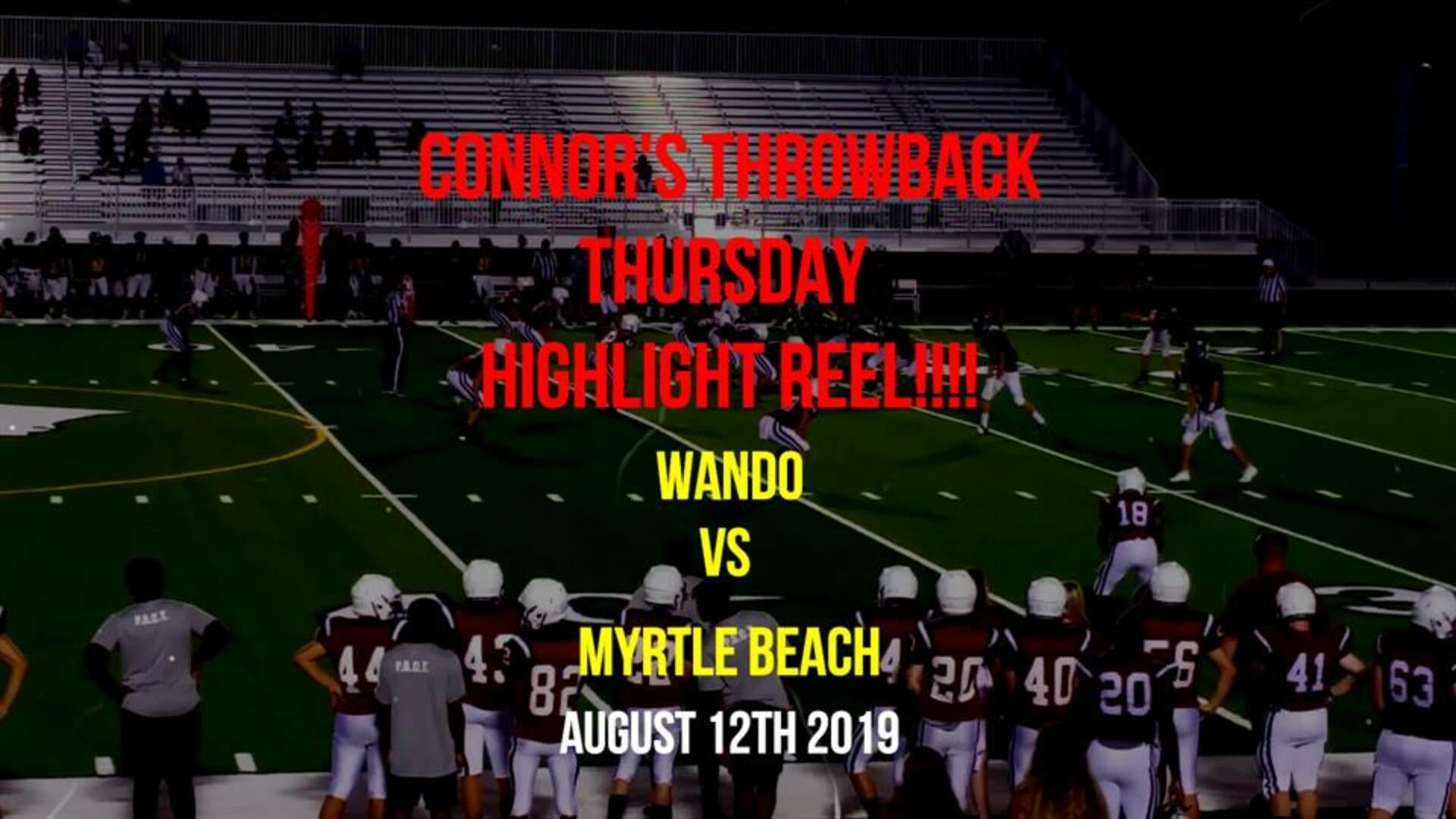 Connor Theriault's Throwback Thursday