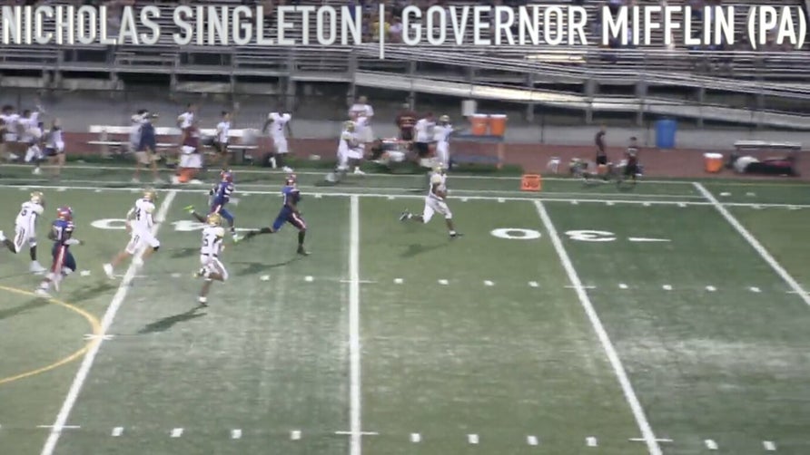 Senior highlights of Governor Mifflin's (PA) 4-star running back Nicholas Singleton.