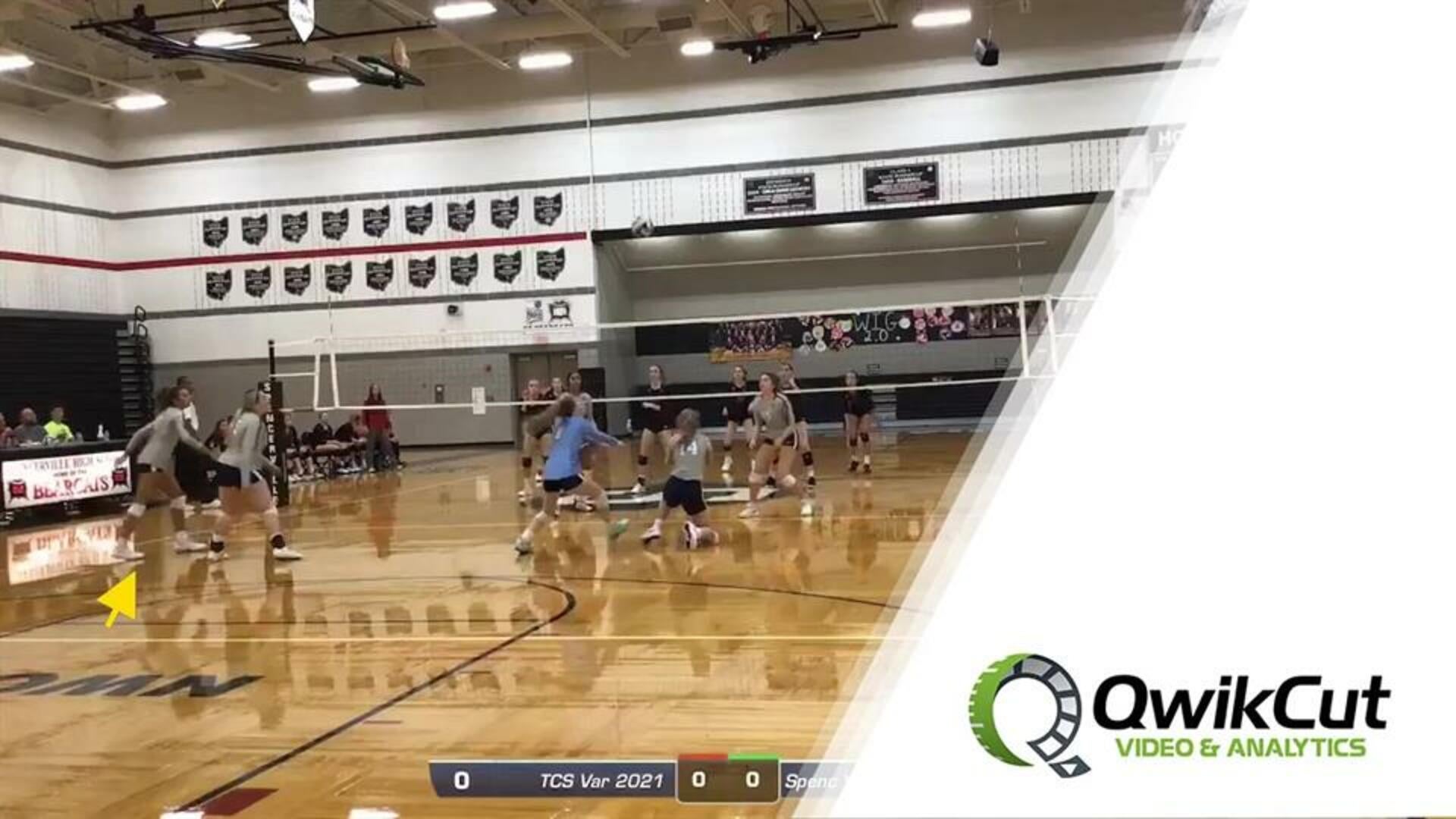 #10 Cecelia Worsham vs Spencerville(11-8)