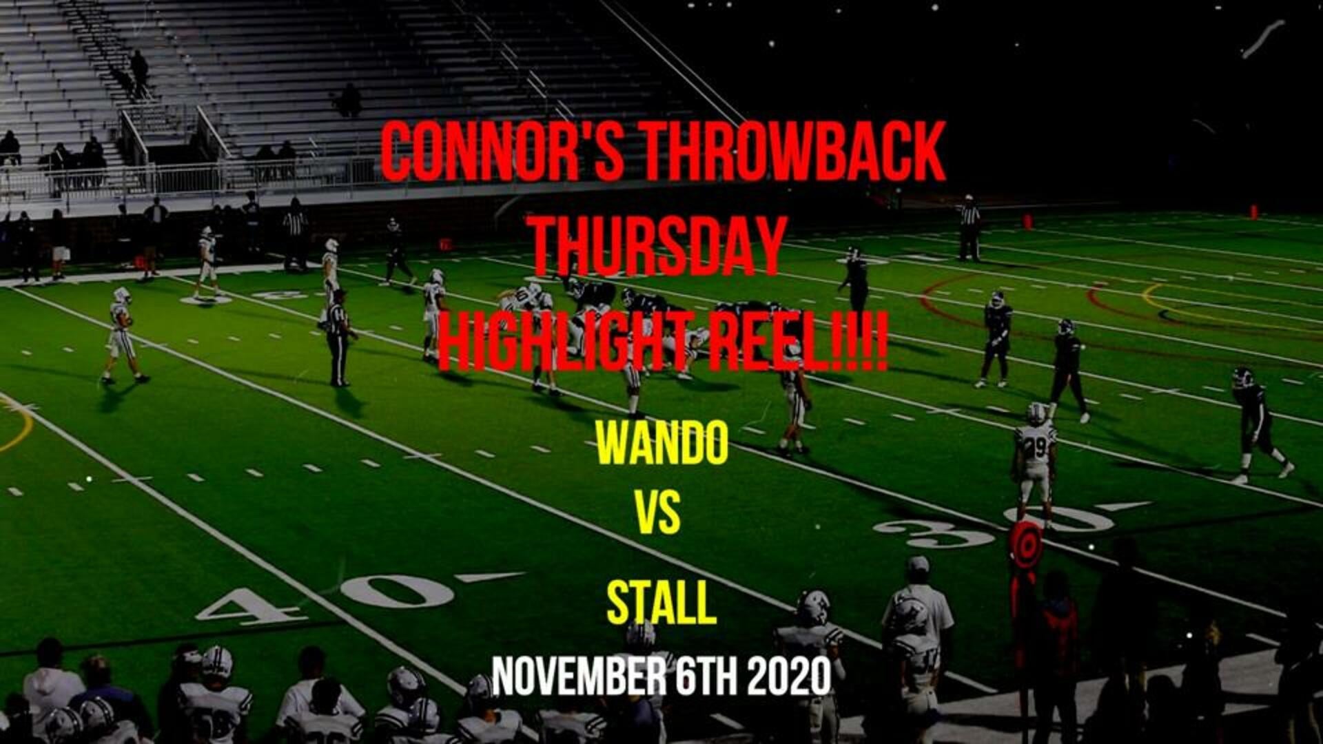 Connor Theriault's Throwback Thursday