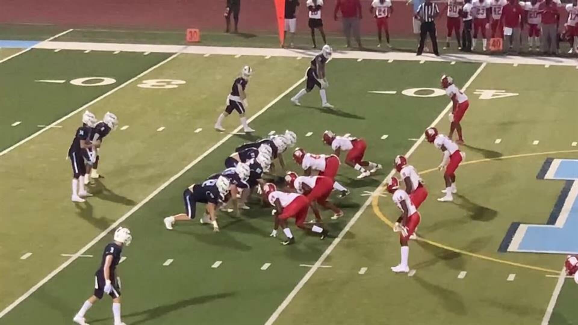 Lane Grayson 20 yd reception