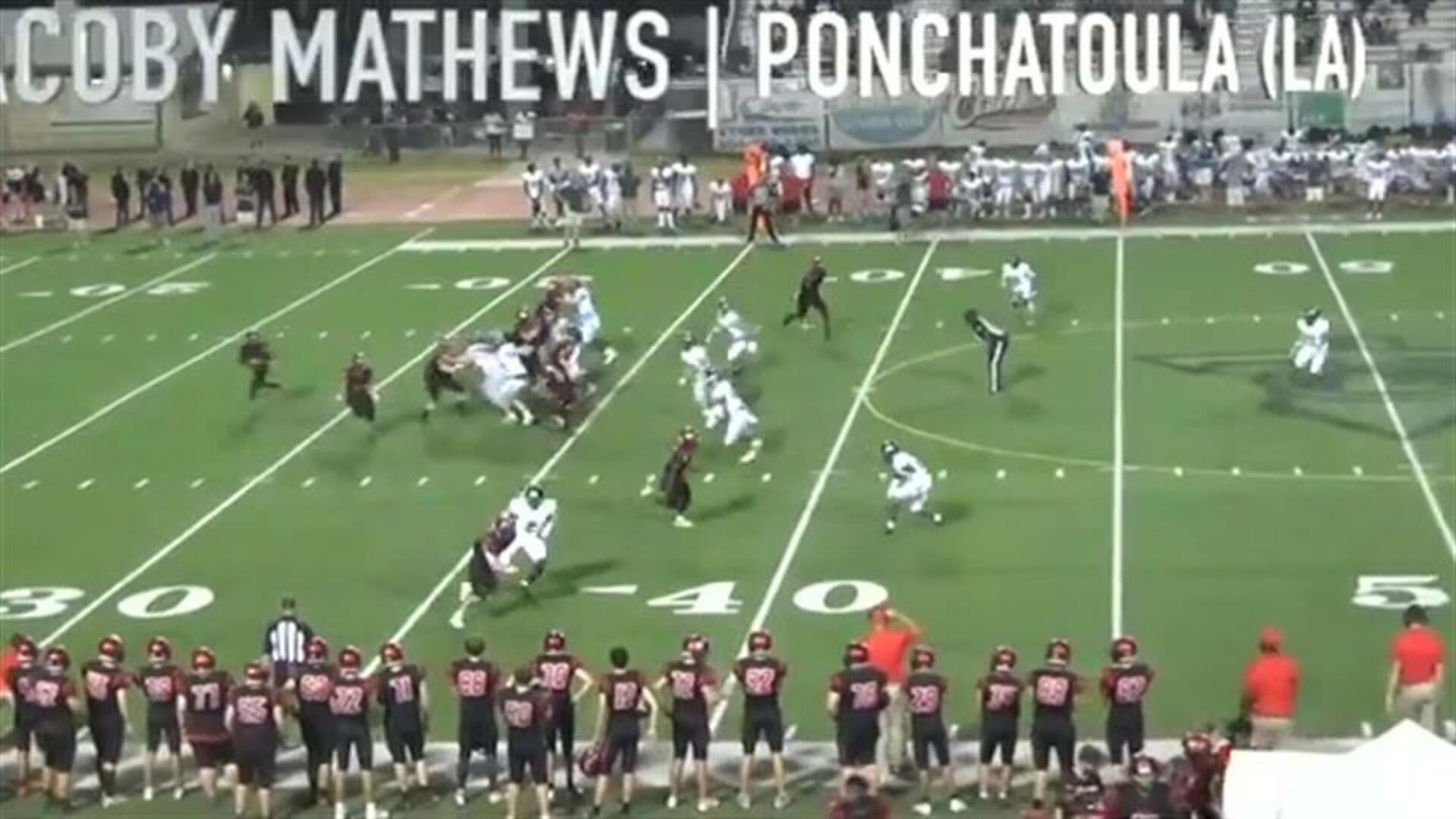 5-star safety Jacoby Mathews - 2021 Highlights