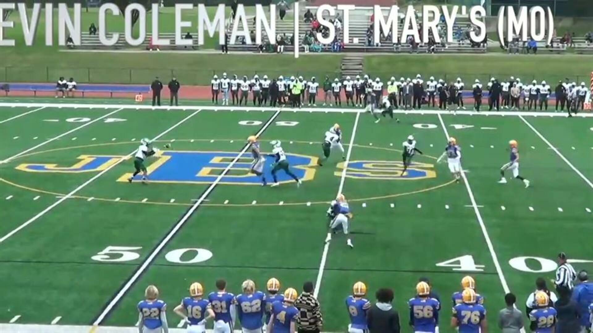 5-star wide receiver Kevin Coleman - 2021 Highlights