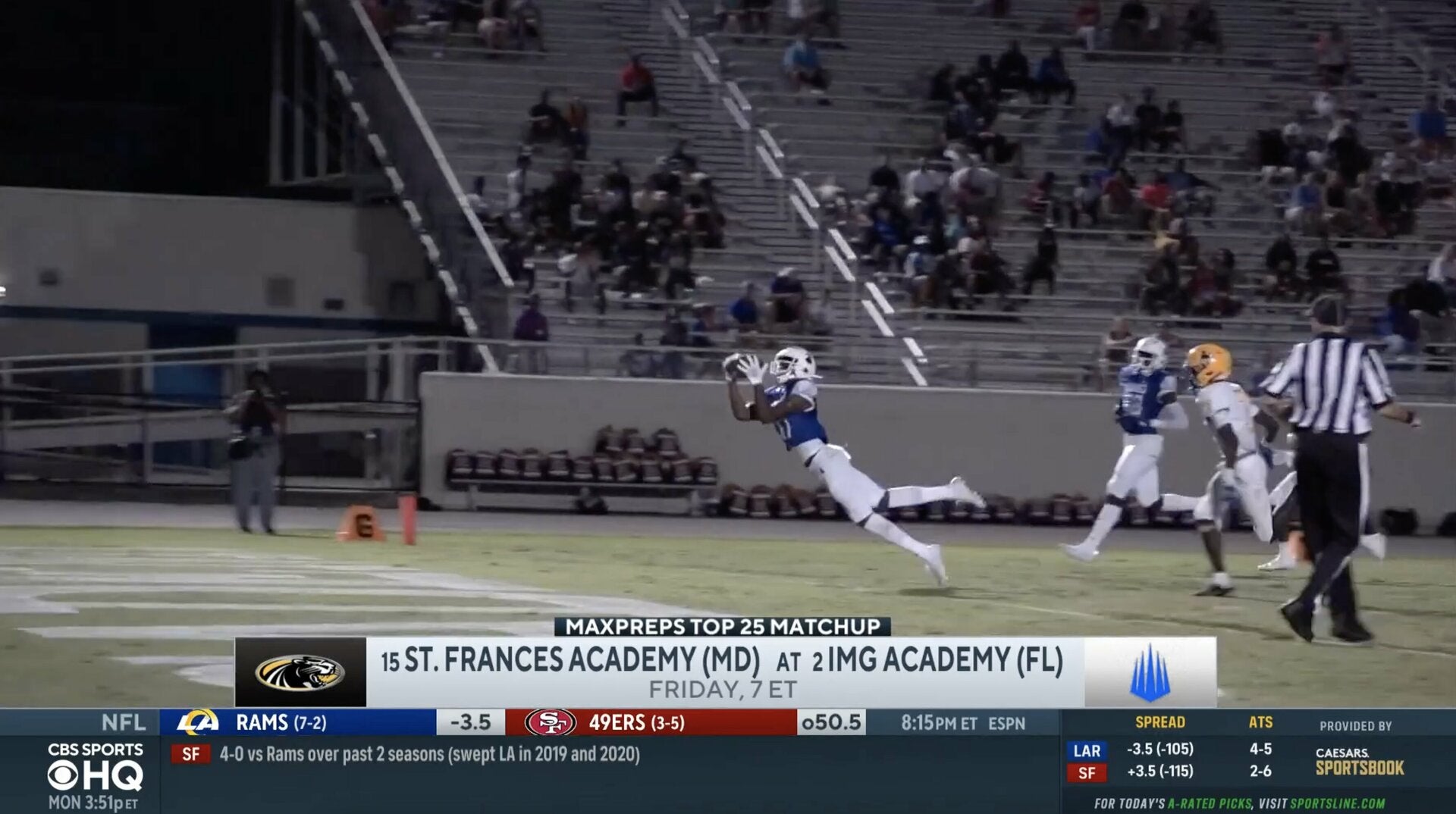 High school football rankings: No. 15 St. Frances Academy at No. 2 IMG Academy preview