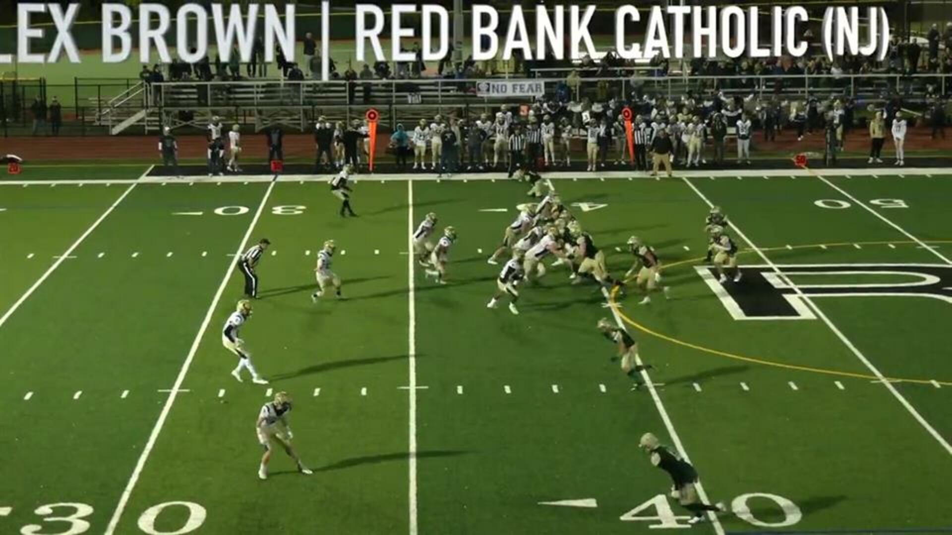 New Jersey quarterback Alex Brown scores 8 touchdowns day after mother passes away