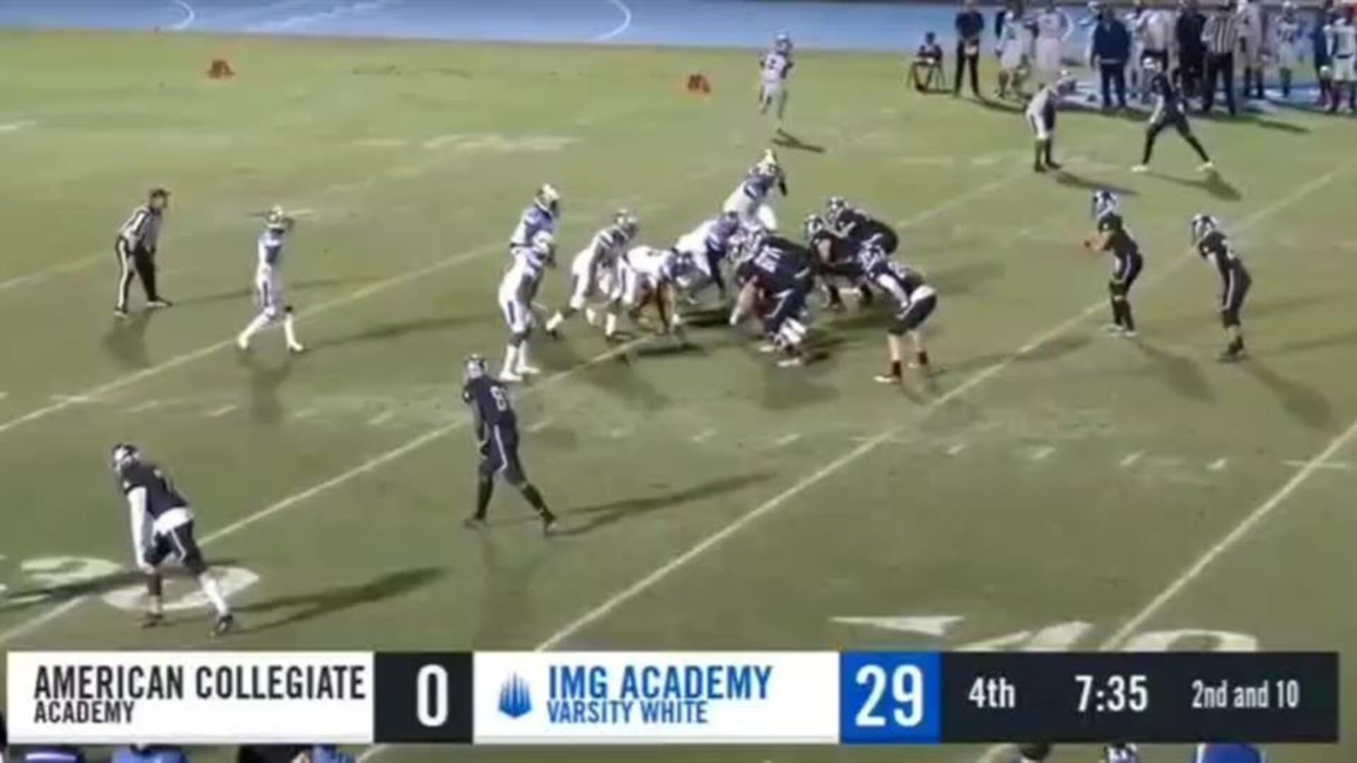 IMG White - Kristian Ingman (26 yard rec)