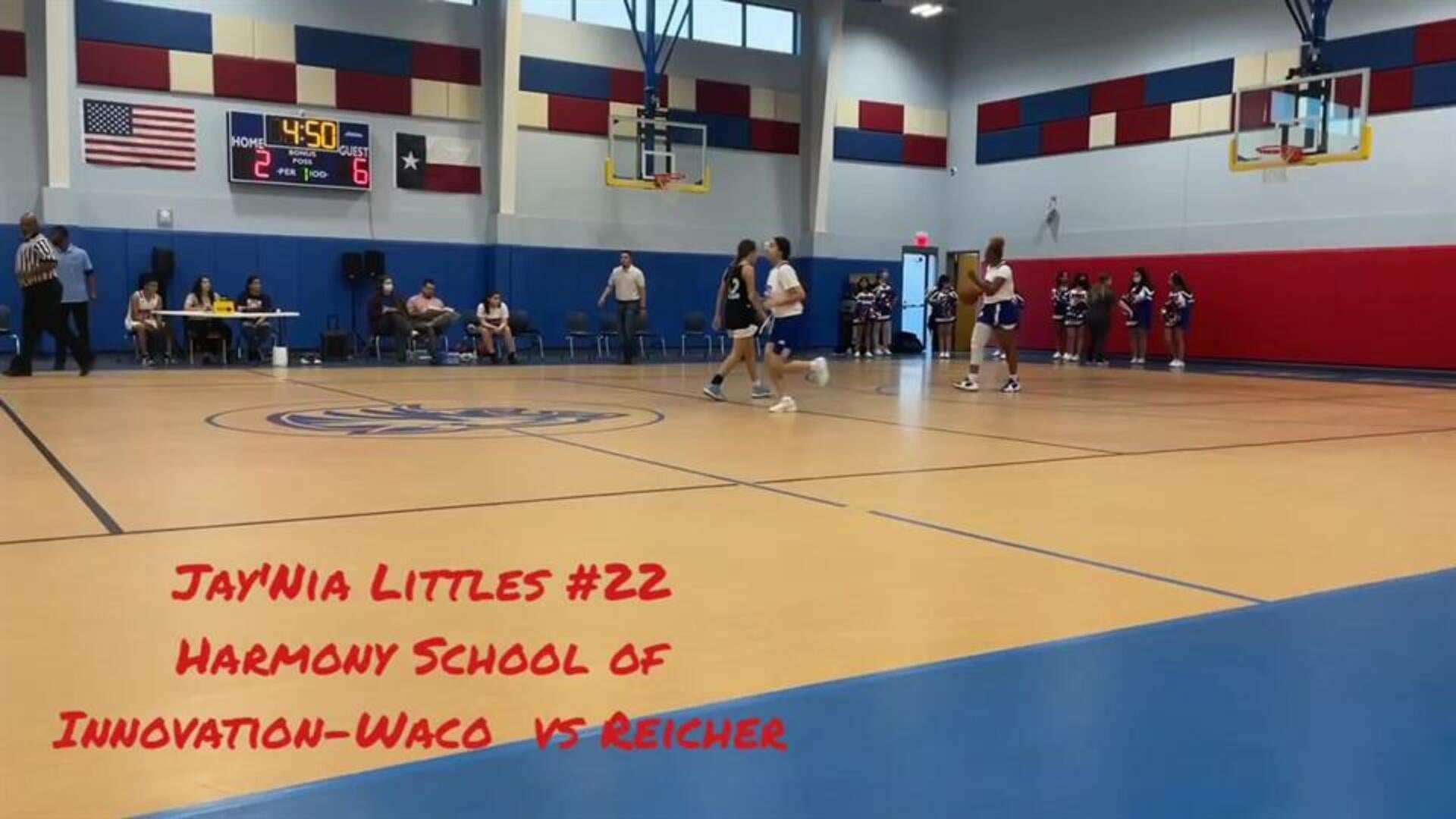 Harmony School of Innovation-Waco VS Reicher