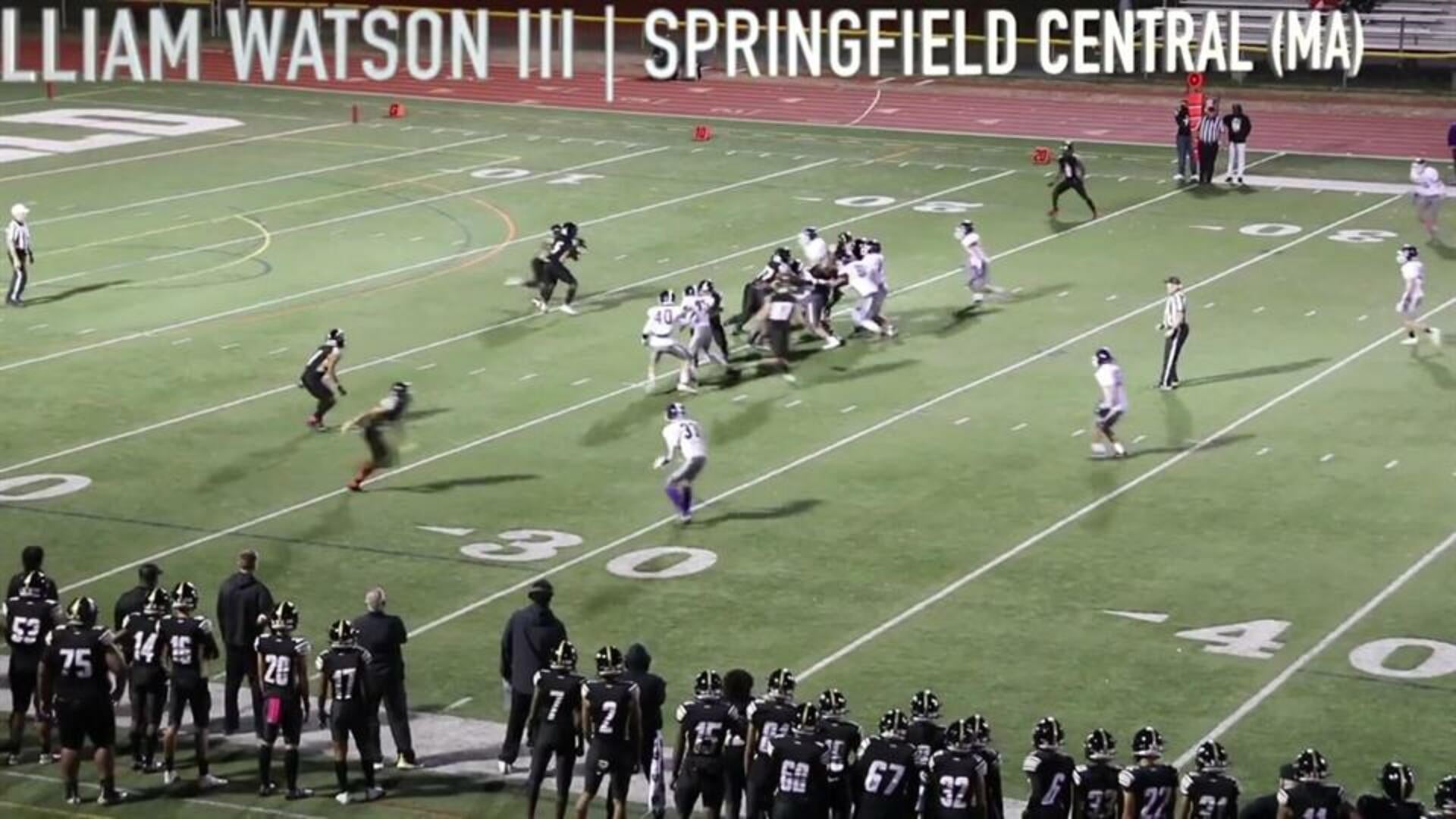 Springfield Central's (MA) William Watson III - 2021 Highlights