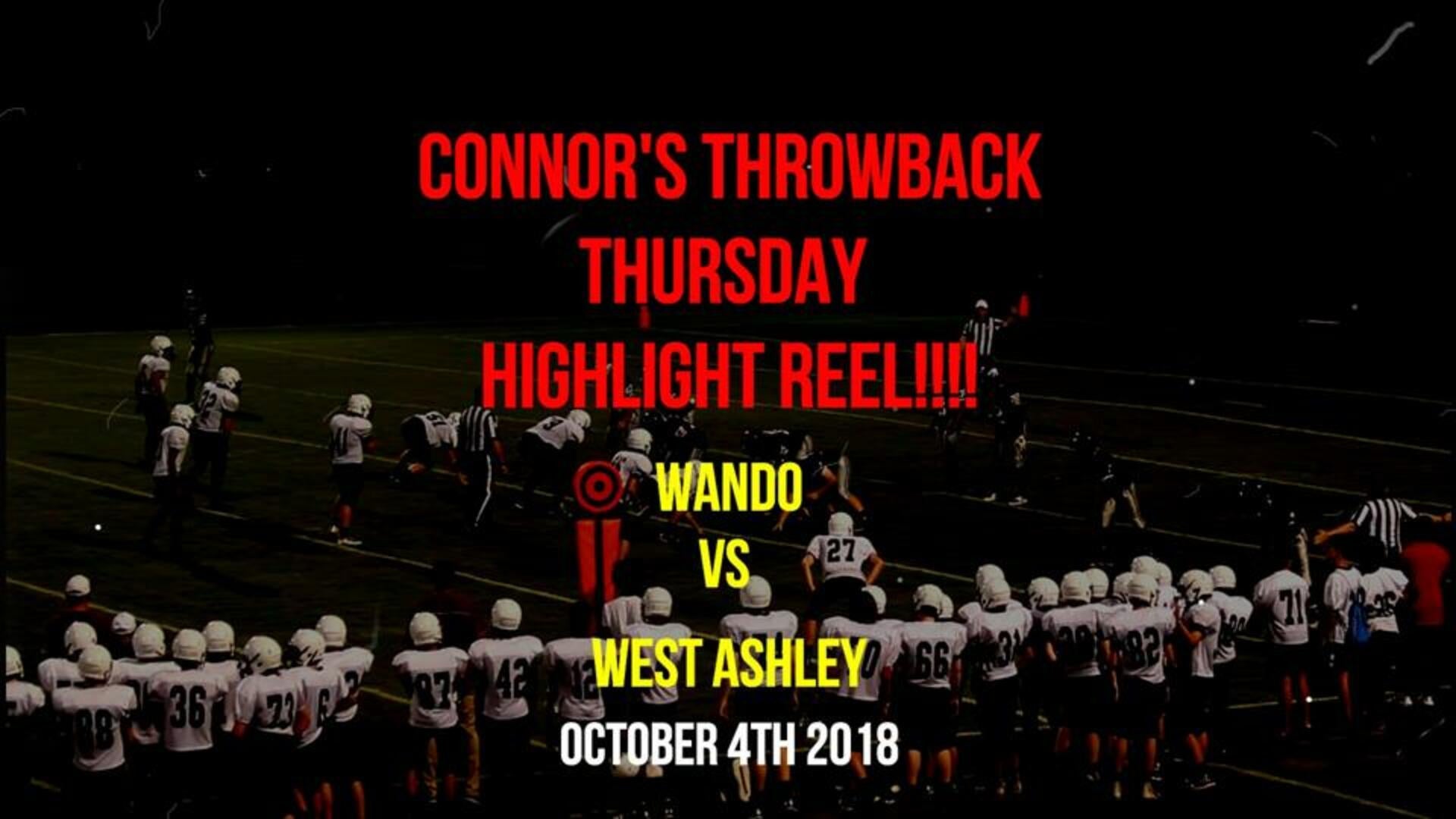 Connor Theriault's Throwback Thursday