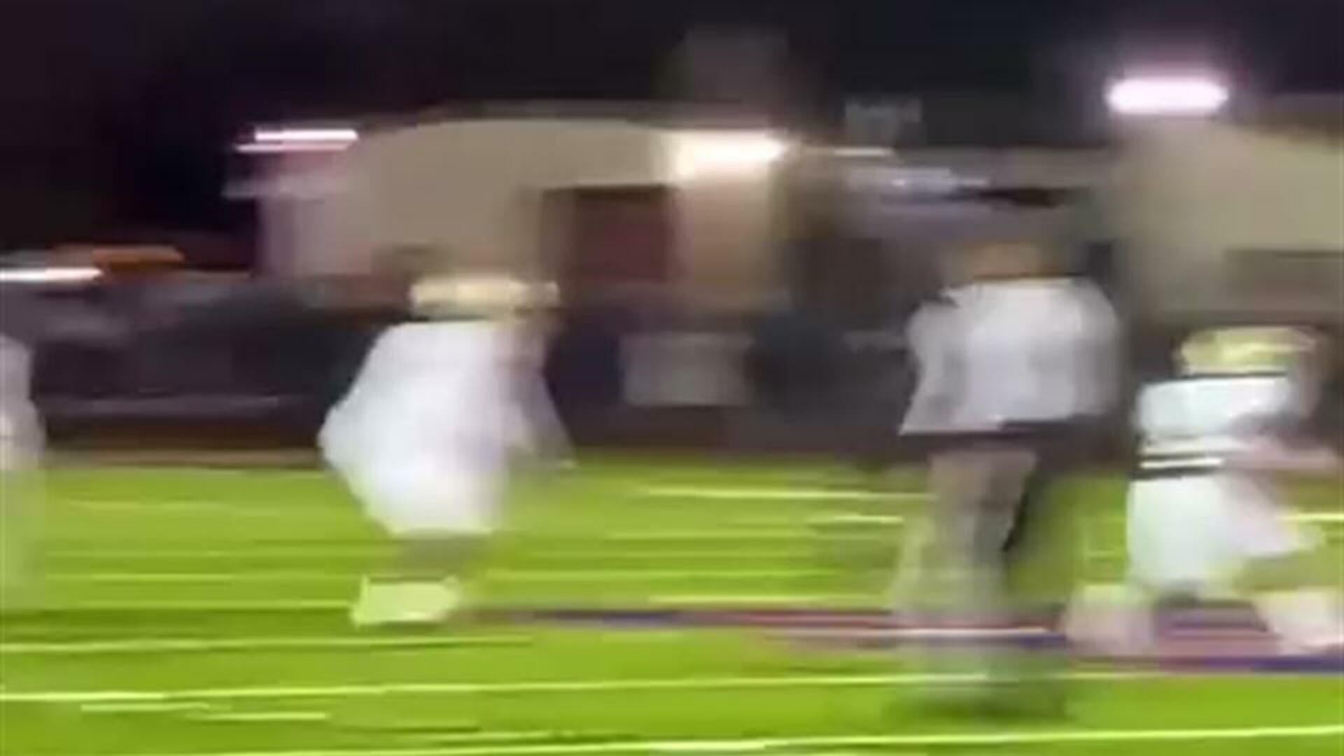 Phenomenal Catch from LB Poly / USC commit Jason Robinson from Northern Colorado Commit QB Shea Kuykendall