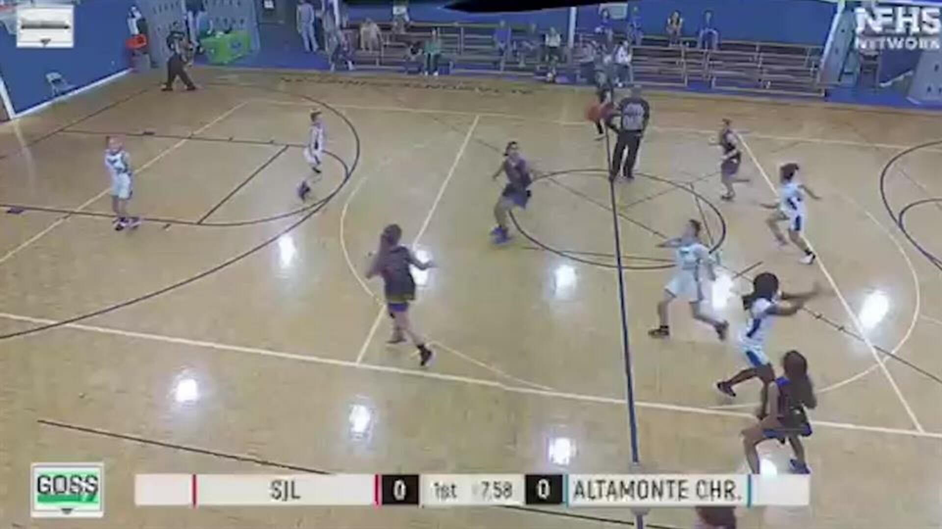 8th-grader Lilly Clark with 21 steals in a game