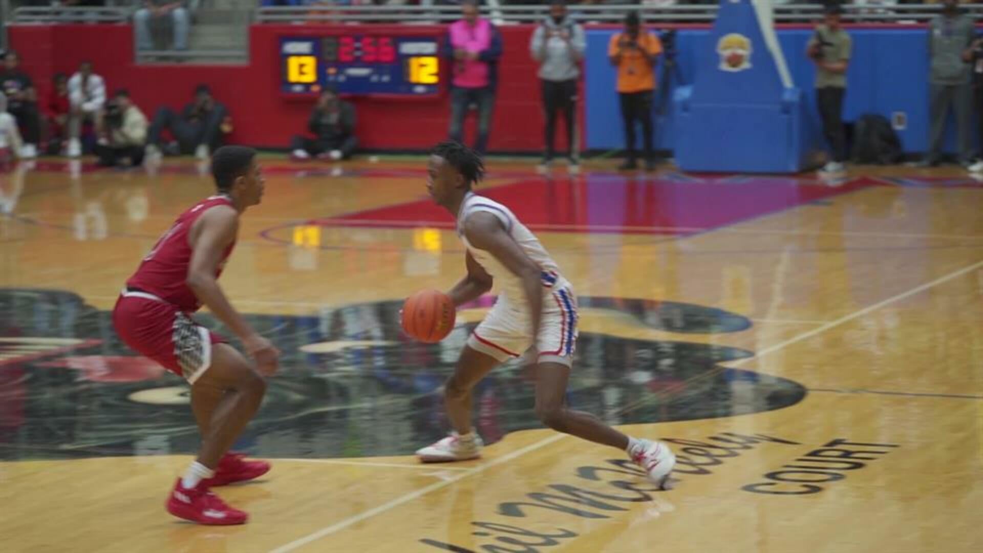 HIGHLIGHTS: No. 1 Duncanville beats Corona Centennial 75-70 at Hoopfest