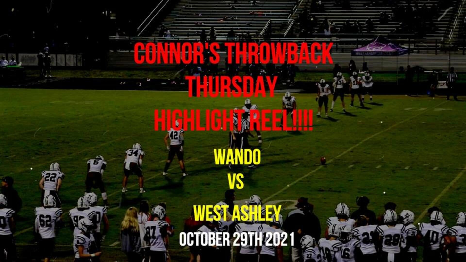 Connor Theriault's Throwback Thursday