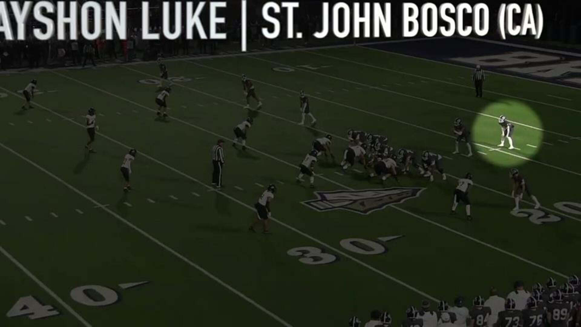 4-star running back Rayshon Luke - 2021 Highlights