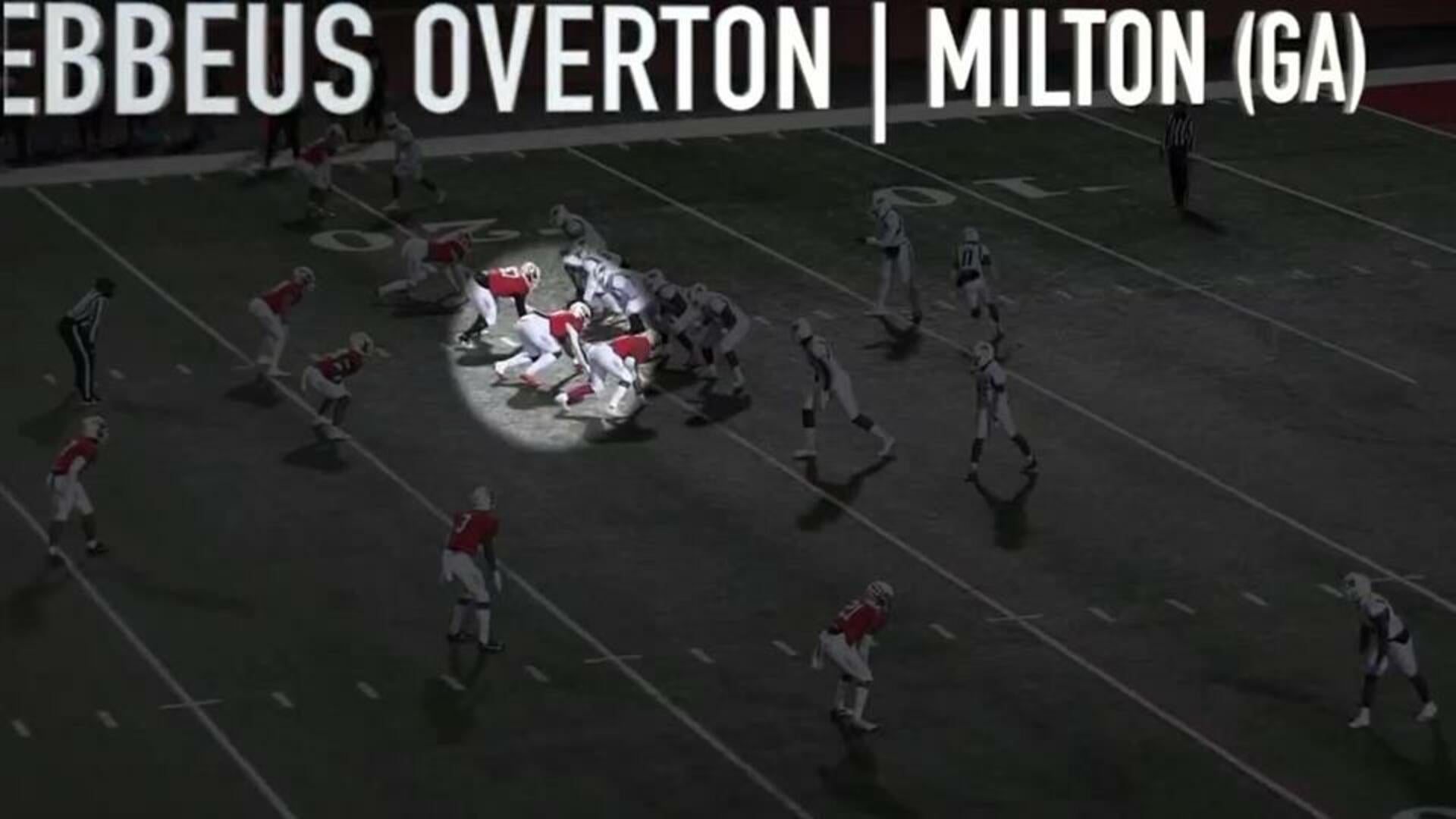 5-star defensive lineman Lebbeus Overton | 2021 Highlights