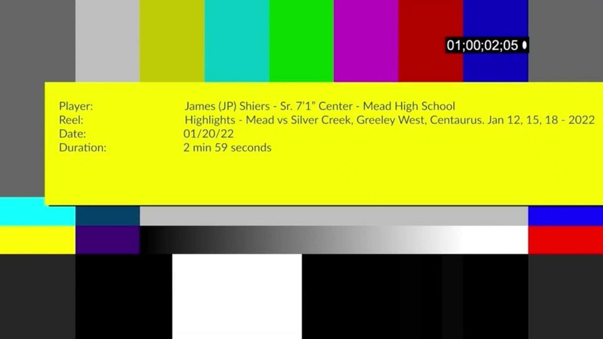 James HS Highlights Jan 12,15,18 2022