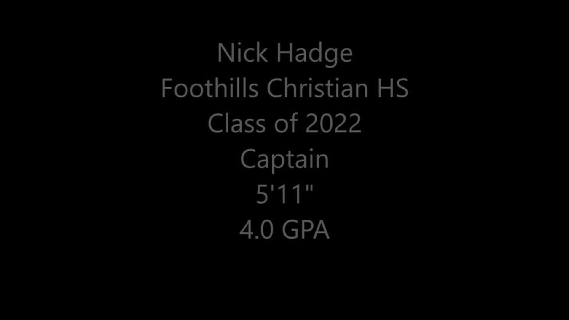 Nick Hadge: Deep