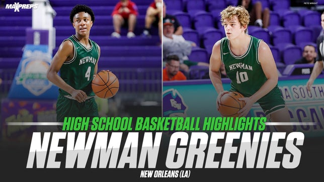 Arch Manning, Chris Lockett and the Newman Greenies from New Orleans are 18-5 on the 2021/22 season and looking to make a run at the 2A state championship.