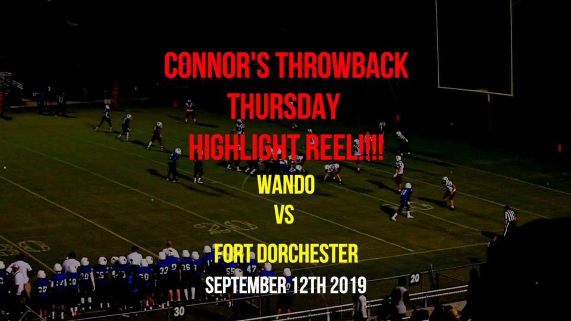 Connor Theriault's Throwback Thursday