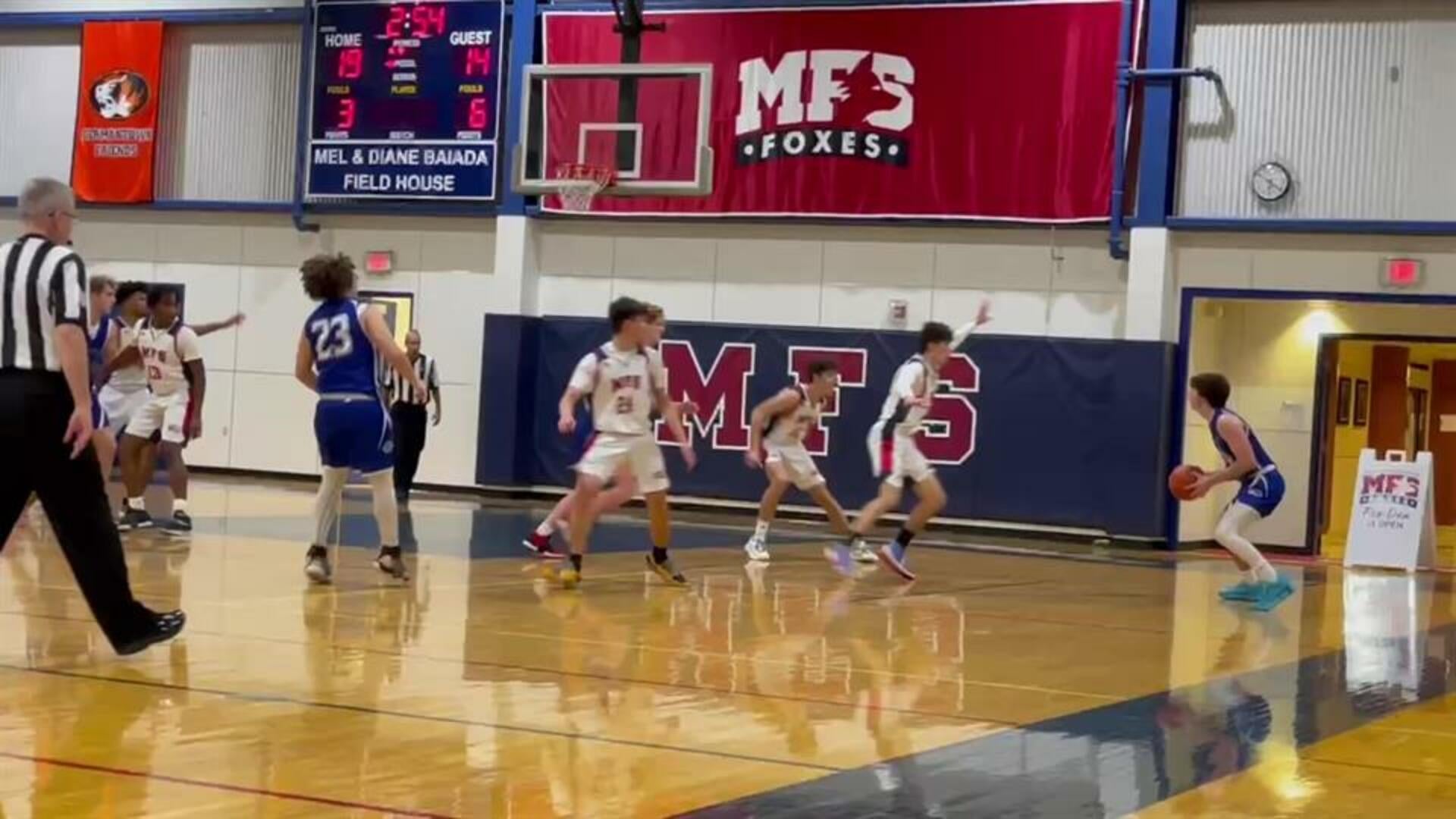 Three back-to-back threes