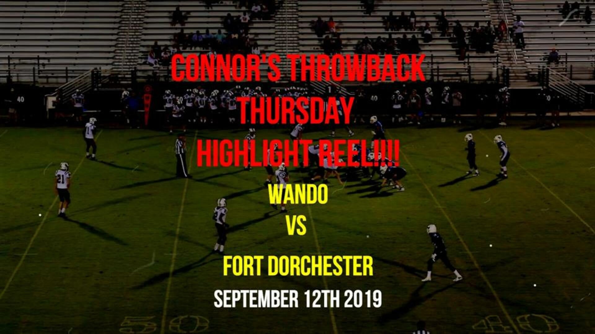 Connor Theriault's Throwback Thursday