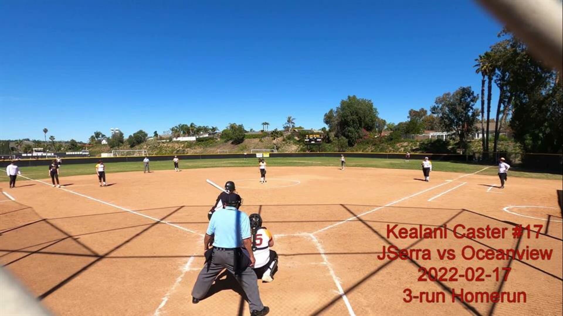 HR by Kealani Caster #17 JSerra