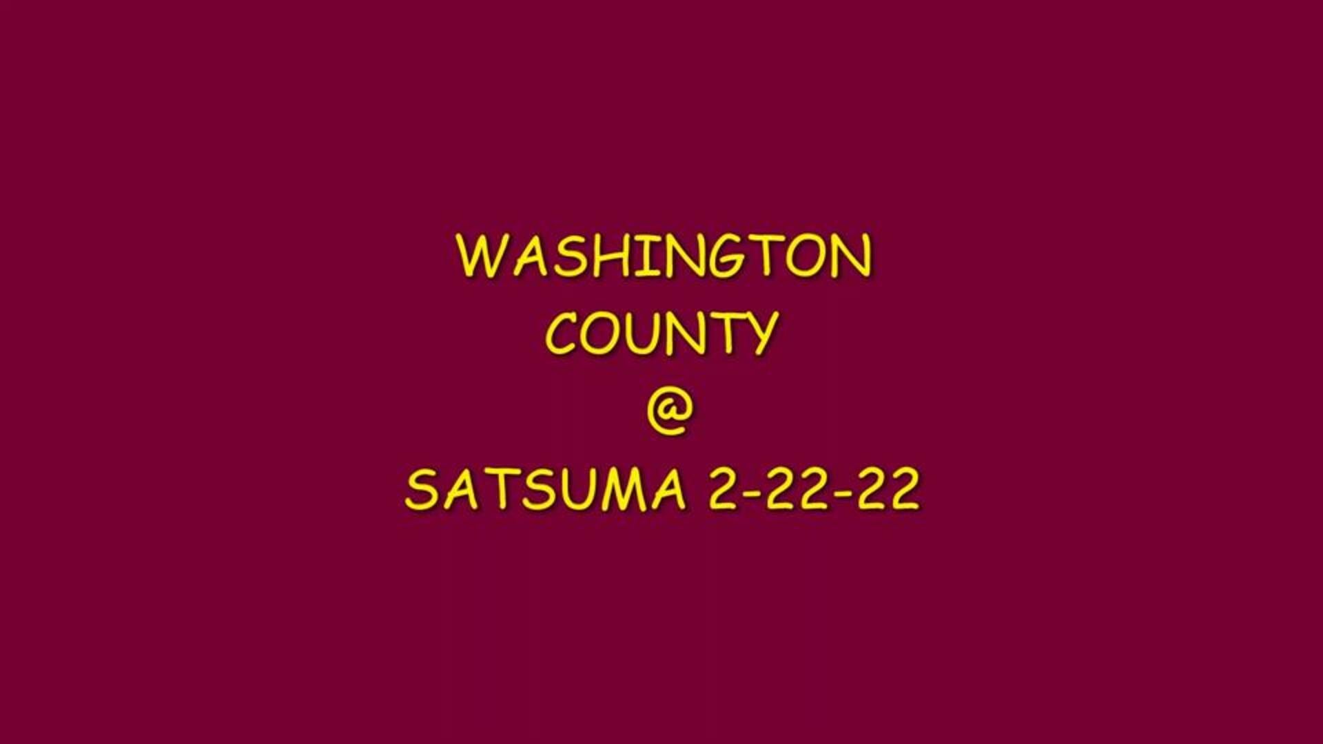 WCHS @Satsuma 2-22-2022