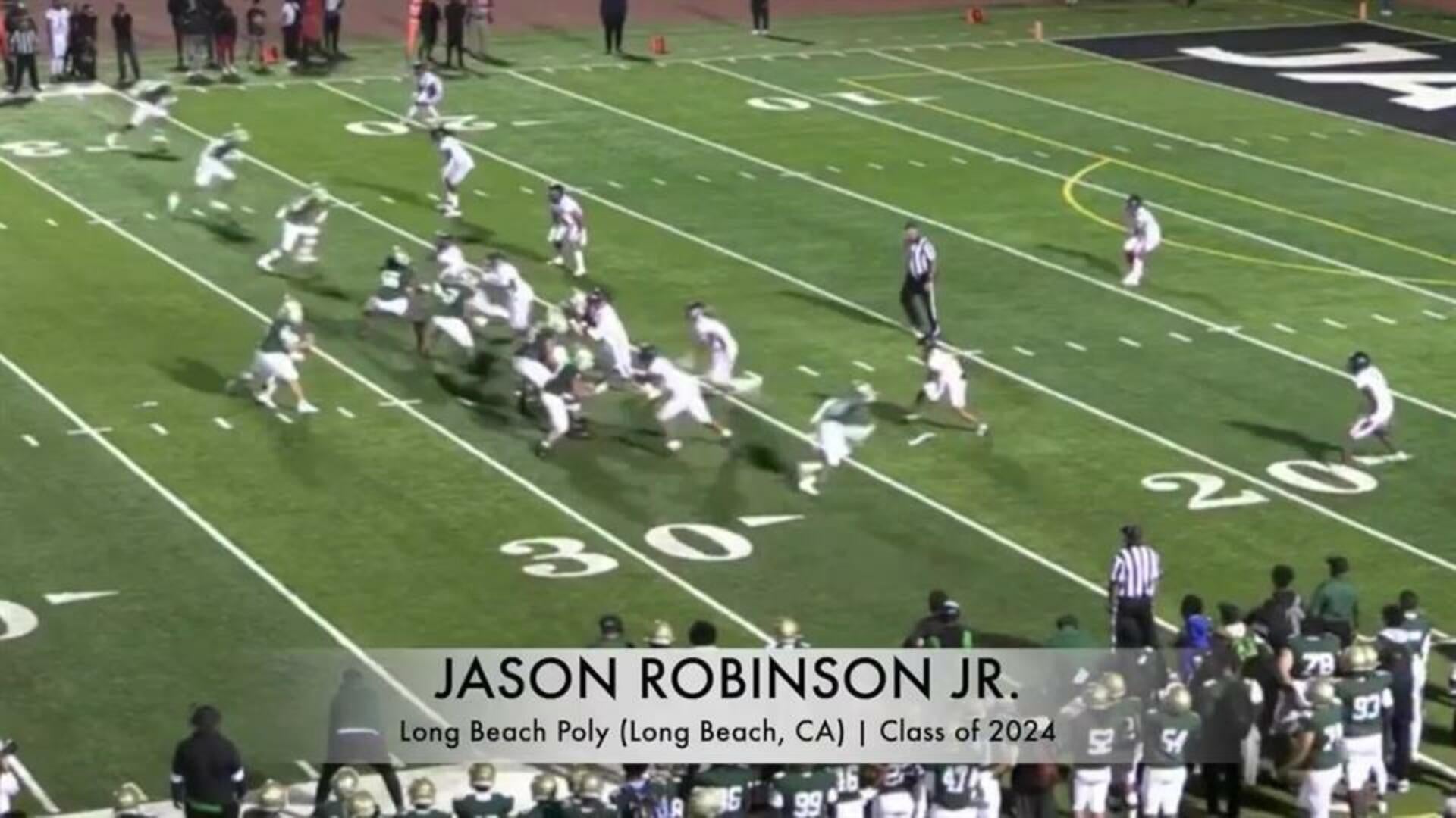 2024 USC commit Jason Robinson Jr. | 2021 Highlights