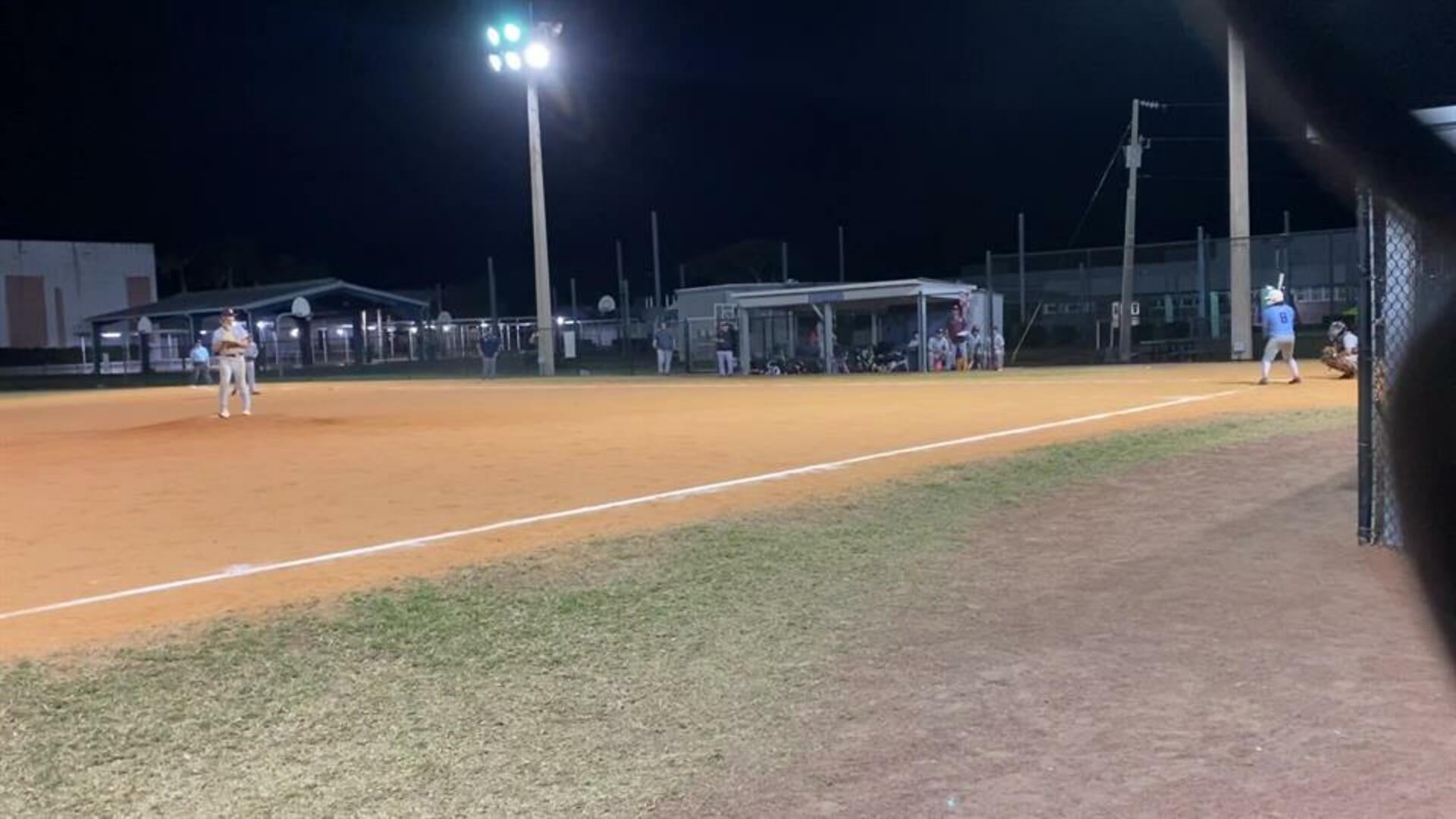 Homerun Deep Center Field